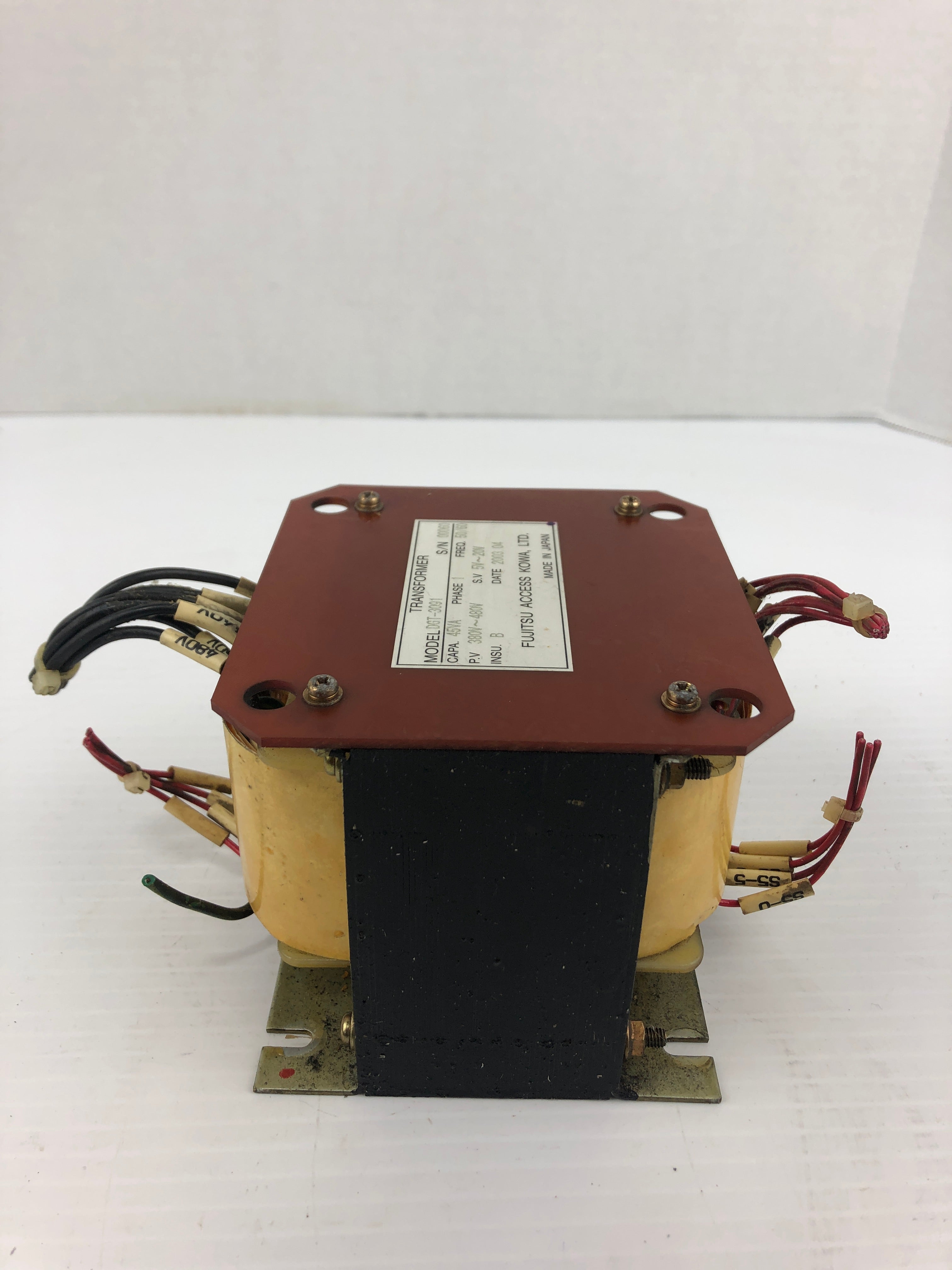 Fujitsu DGT-3091 Transformer 380V~480V / 5V~20V 45VA 50/60Hz 1PH