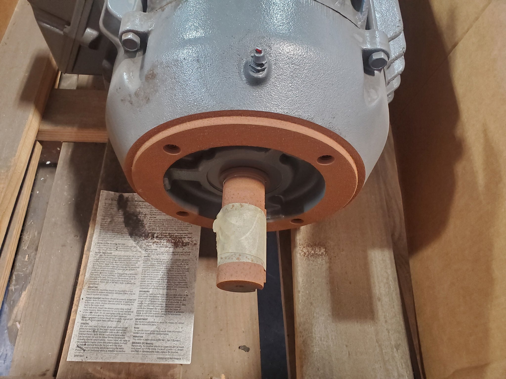 Baldor IDM2333T-5 Inverter Drive Motor 15 HP 3PH 256TC 1760-5000 RPM TEBC