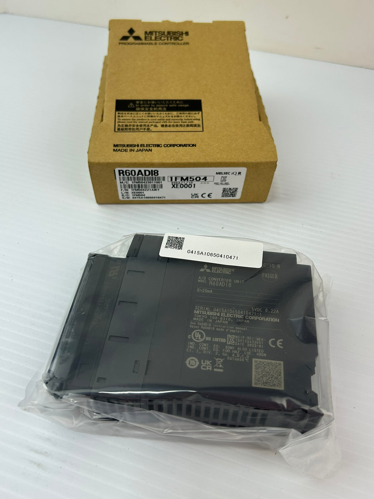 Mitsubishi R60ADI8 MELSEC iQ-R 8-Channel Analog Input A/D PLC Module