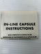 U-View In Line Capsule 499387 Lot of 4 .06 Ounce