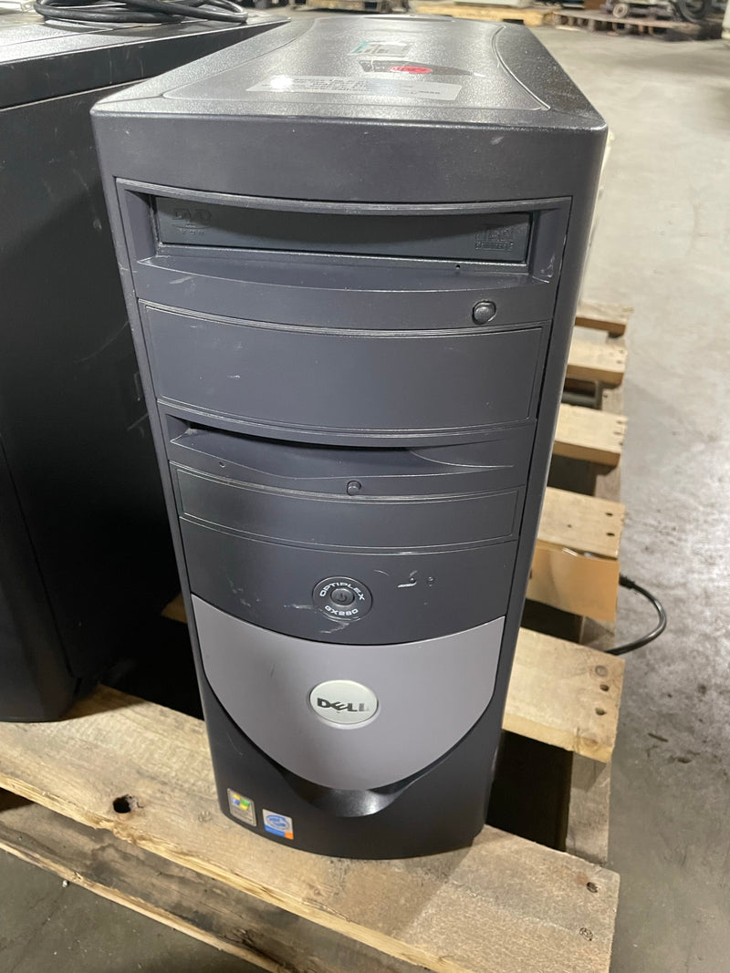 Dell Optiplex GX280 Desktop Computer Tower DHM S/N: H1FWM71