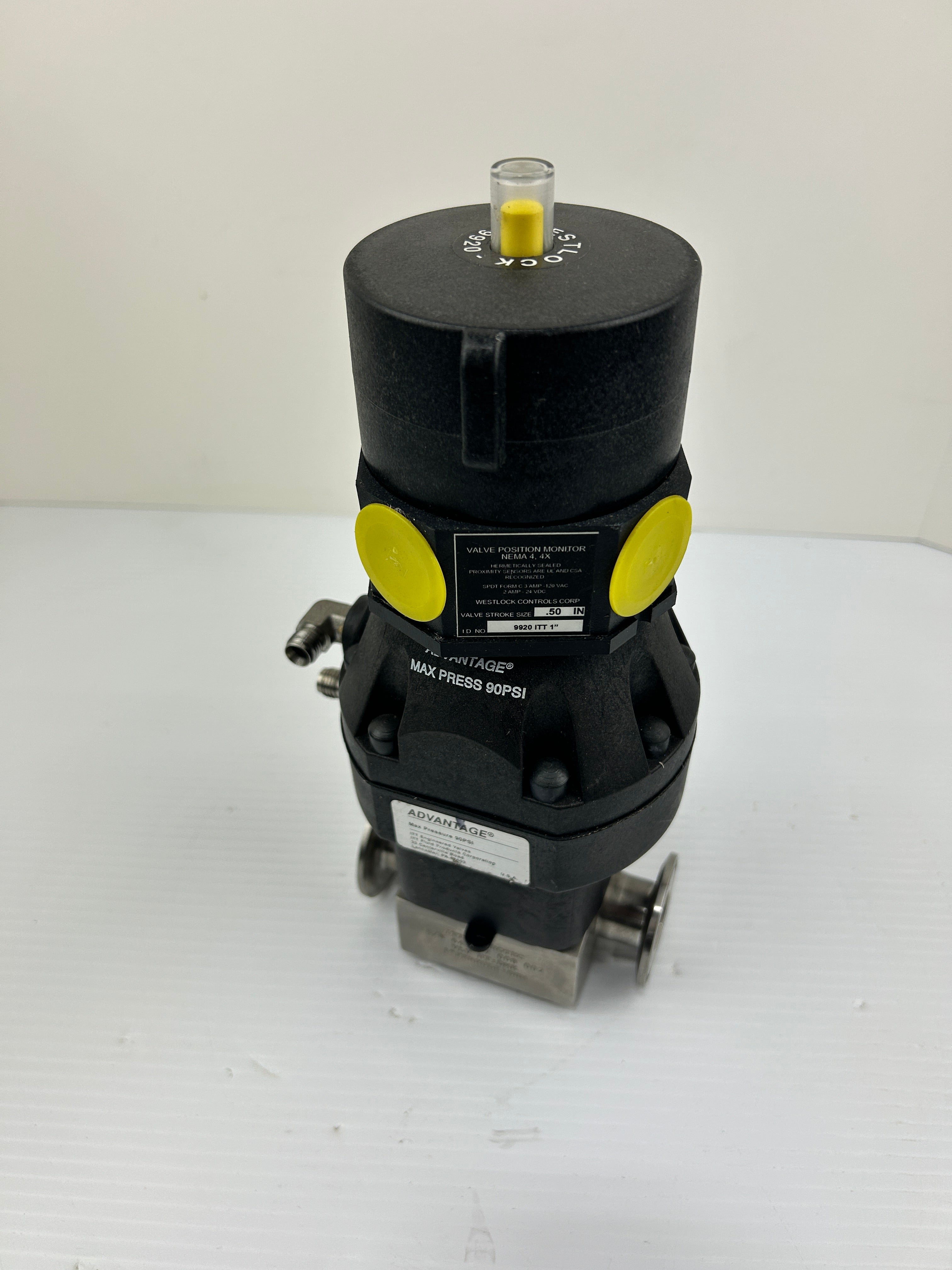 Westlock 9920 Actuator Valve Position Monitor 9920-ITT-1" 90PSI ITT Sherotec