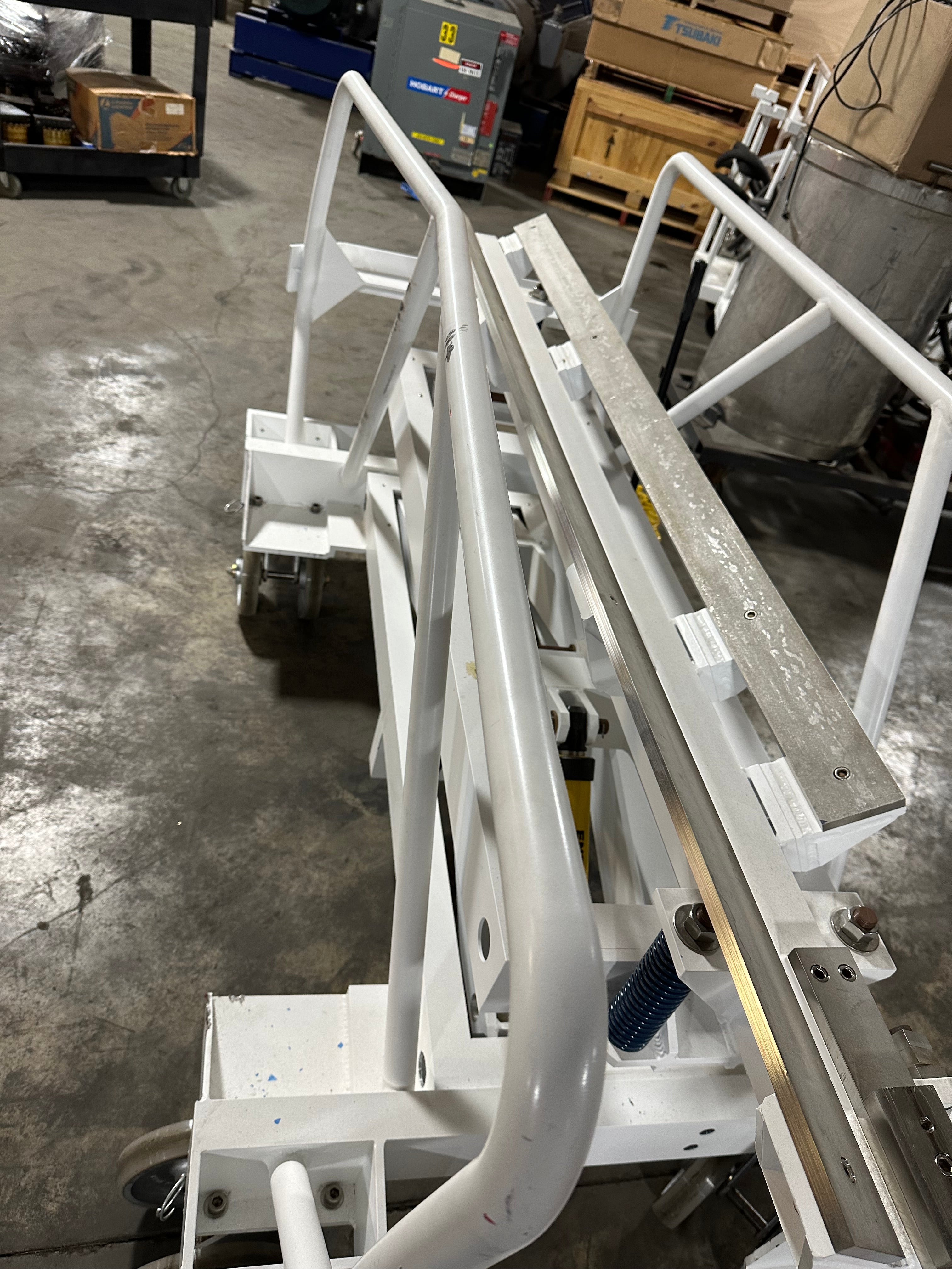 Hydraulic Rolling Lift Cart with Enerpac System P25 2500 PSI RC-Series Duo
