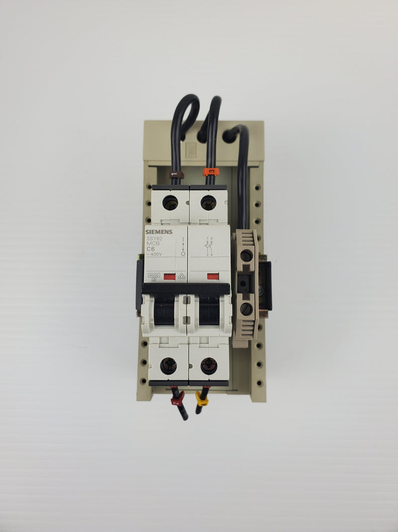 Rittal SV9627.000 Mini pls geraeteadapter With Siemens 5SY62 Circuit Breaker