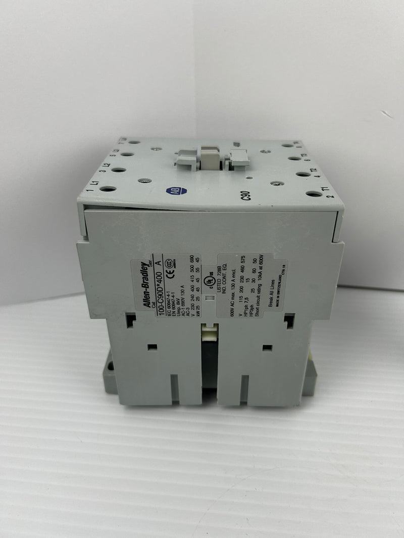 Allen-Bradley 100-C90D*400 Contactor Series A 690V 130A 3PH 8kV