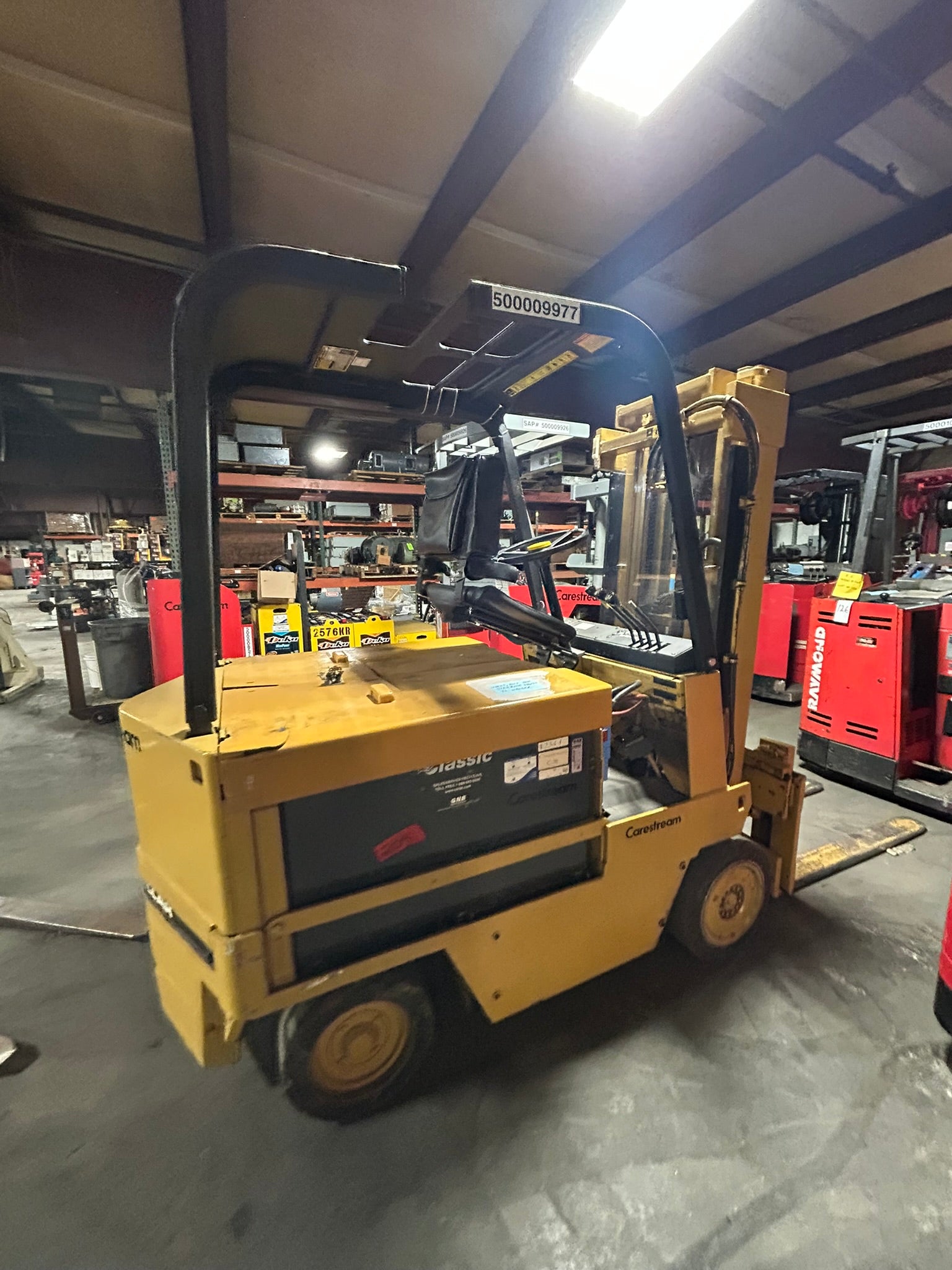 Caterpillar MC60B Electric Sit Down Forklift Truck 6000 Lb. Capacity 36V 803 Hrs