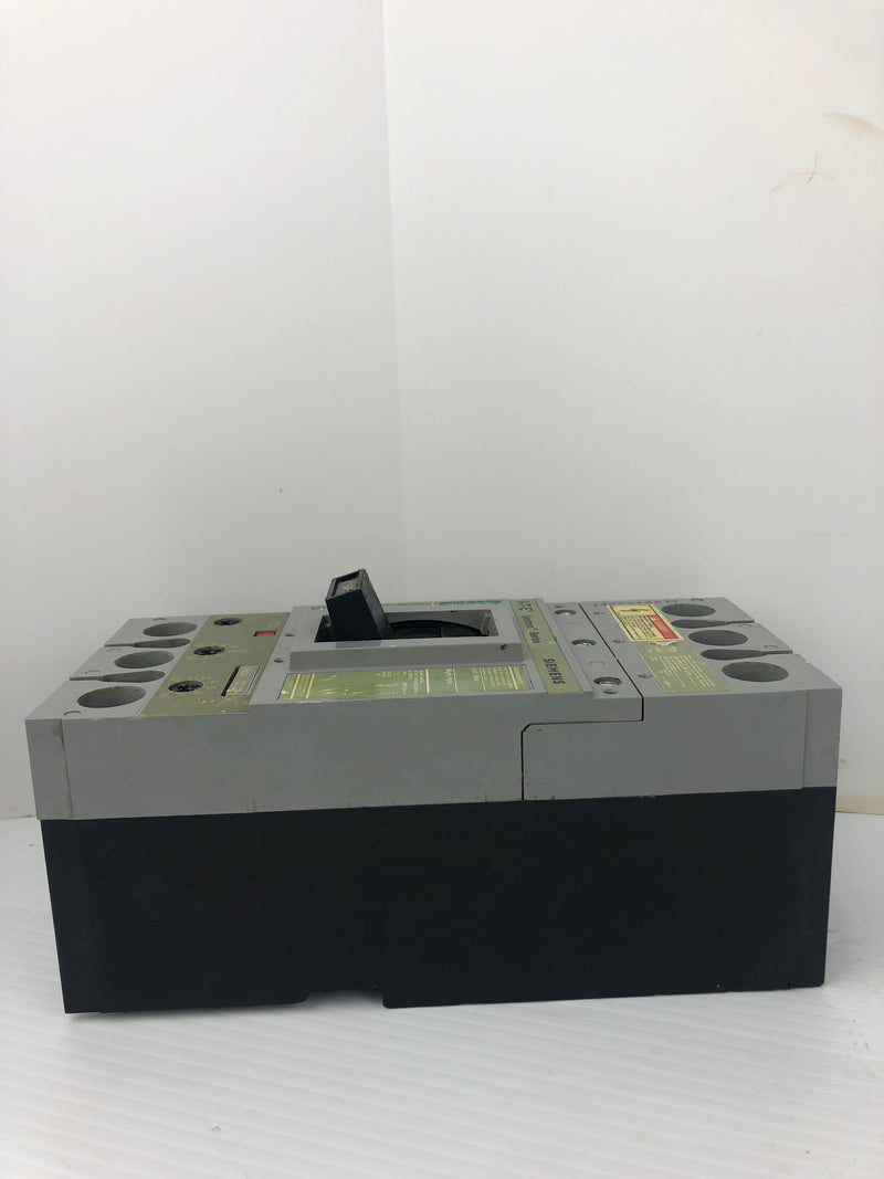 Siemens FD63F250 Circuit Breaker ITE Sentron Series 250A 600VAC 3P FD6