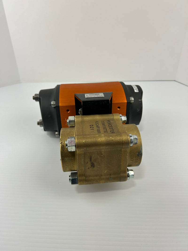 Worcester Controls Flowserve 20F39SN R7 Pneumatic Actuator Valve Assembly F39