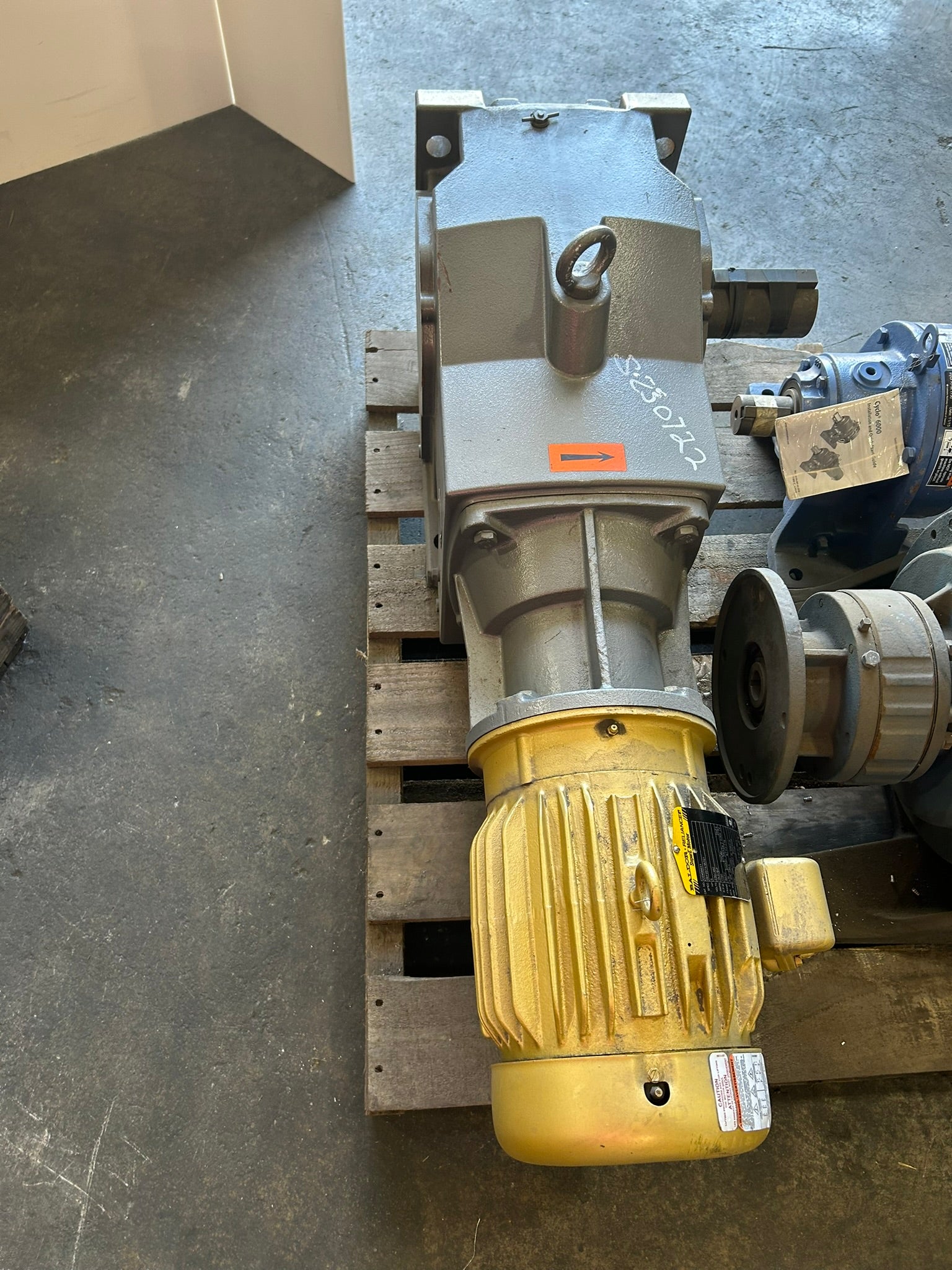 Nord Drivesystems 202284178-100 Gear Reducer Gearmotor w/ Baldor CEM3665T Motor