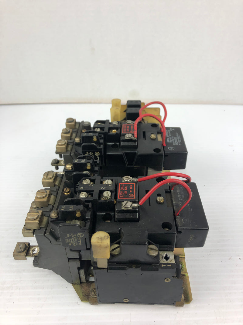 Allen Bradley705-BOD103 Reversing Contactor Ser. K Size 1