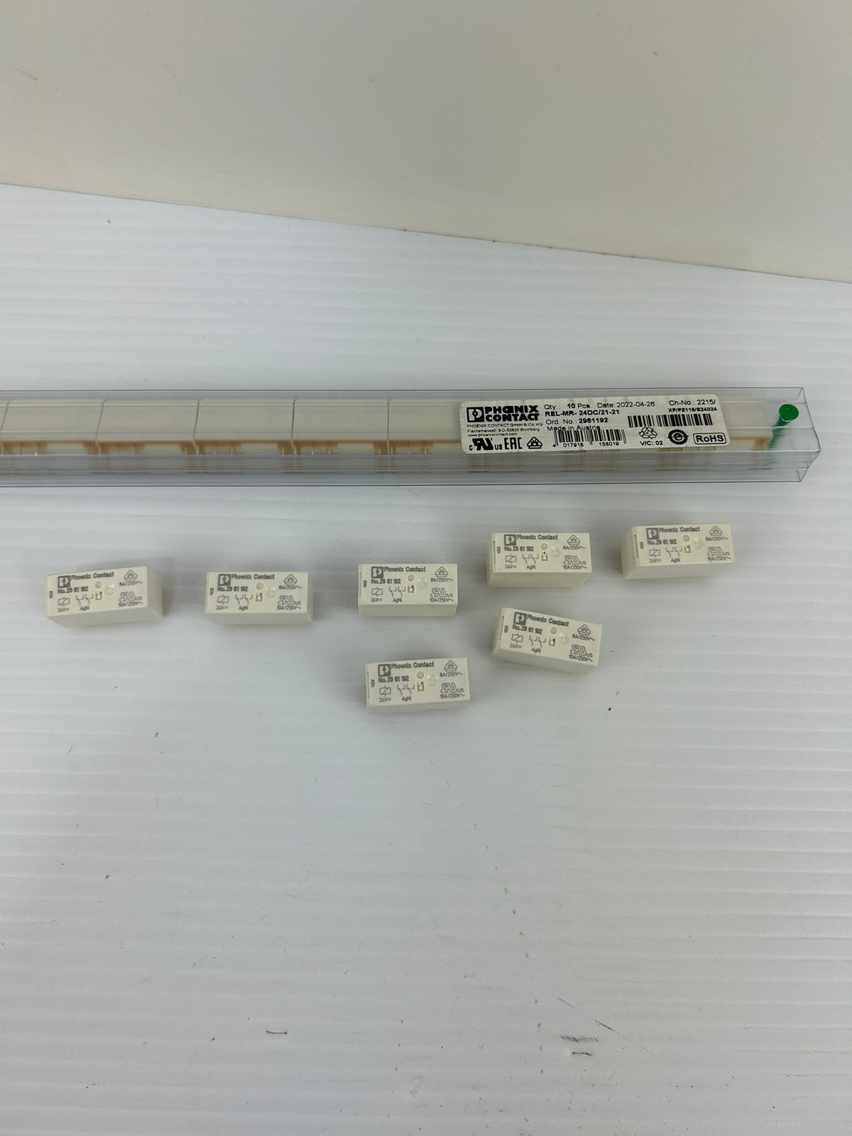 Phoenix Contact REL-MR-24DC/21-21 Power Relay 8 Pins 2961192 29 61 192 Lot of 17