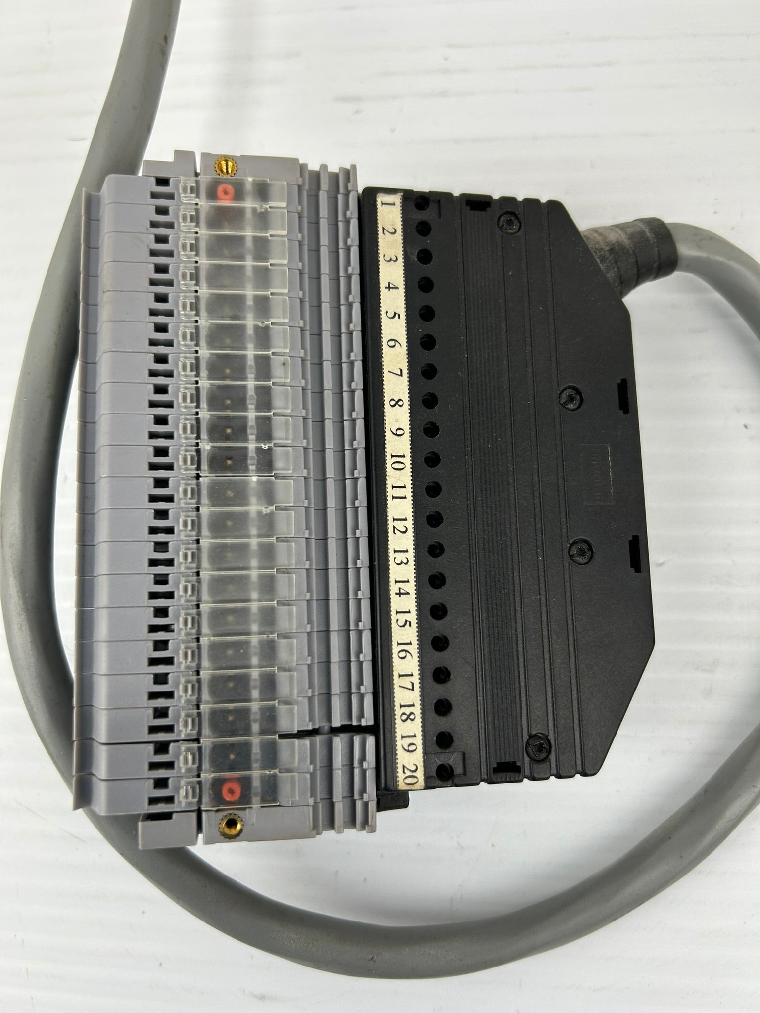 Enterlec BOM.16 21 017 04 Din Rail Mount Terminal Block Assembly