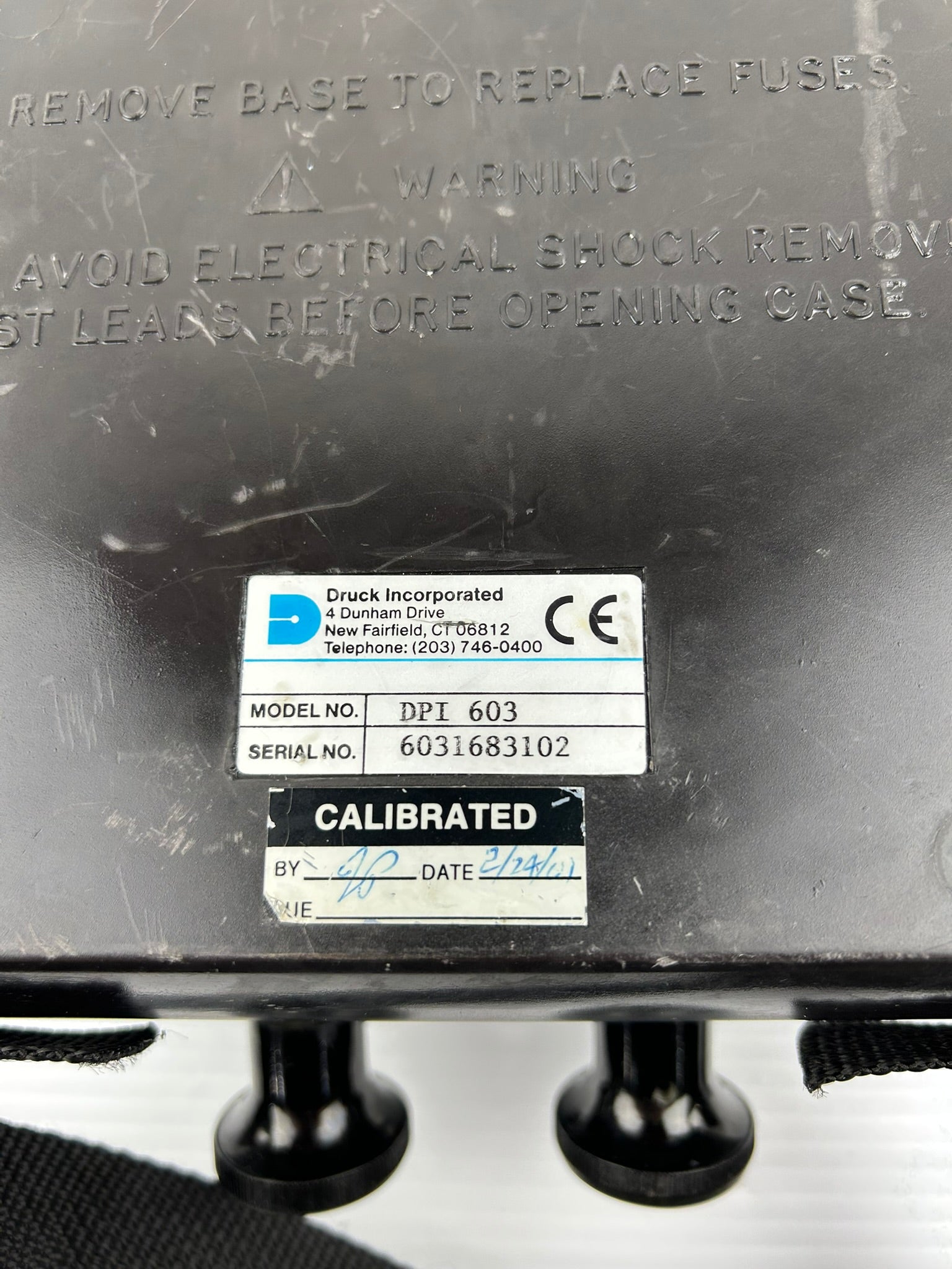 Druck Incorporated DPI 603 Pressure Calibrator Indicator 100PSIG
