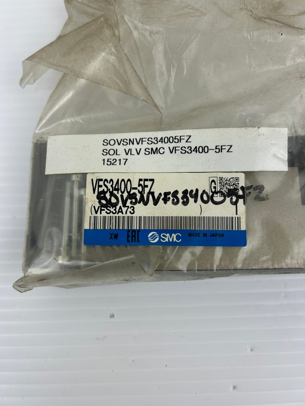 SMC VFS3400-5FZ Valve 0.1-1MPa
