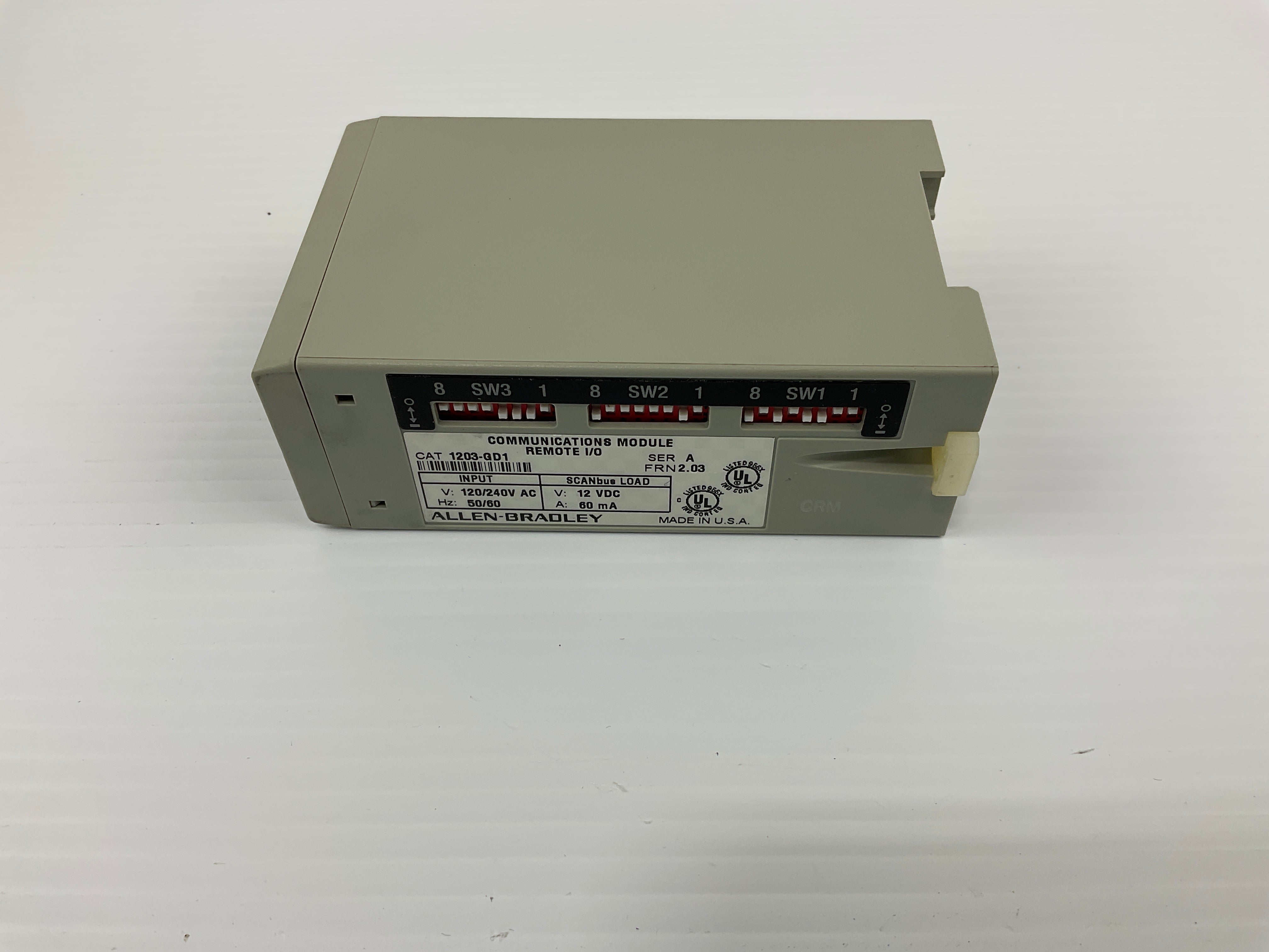 Allen Bradley Communications Module 1203-GD1 Series A 120/460 VAC