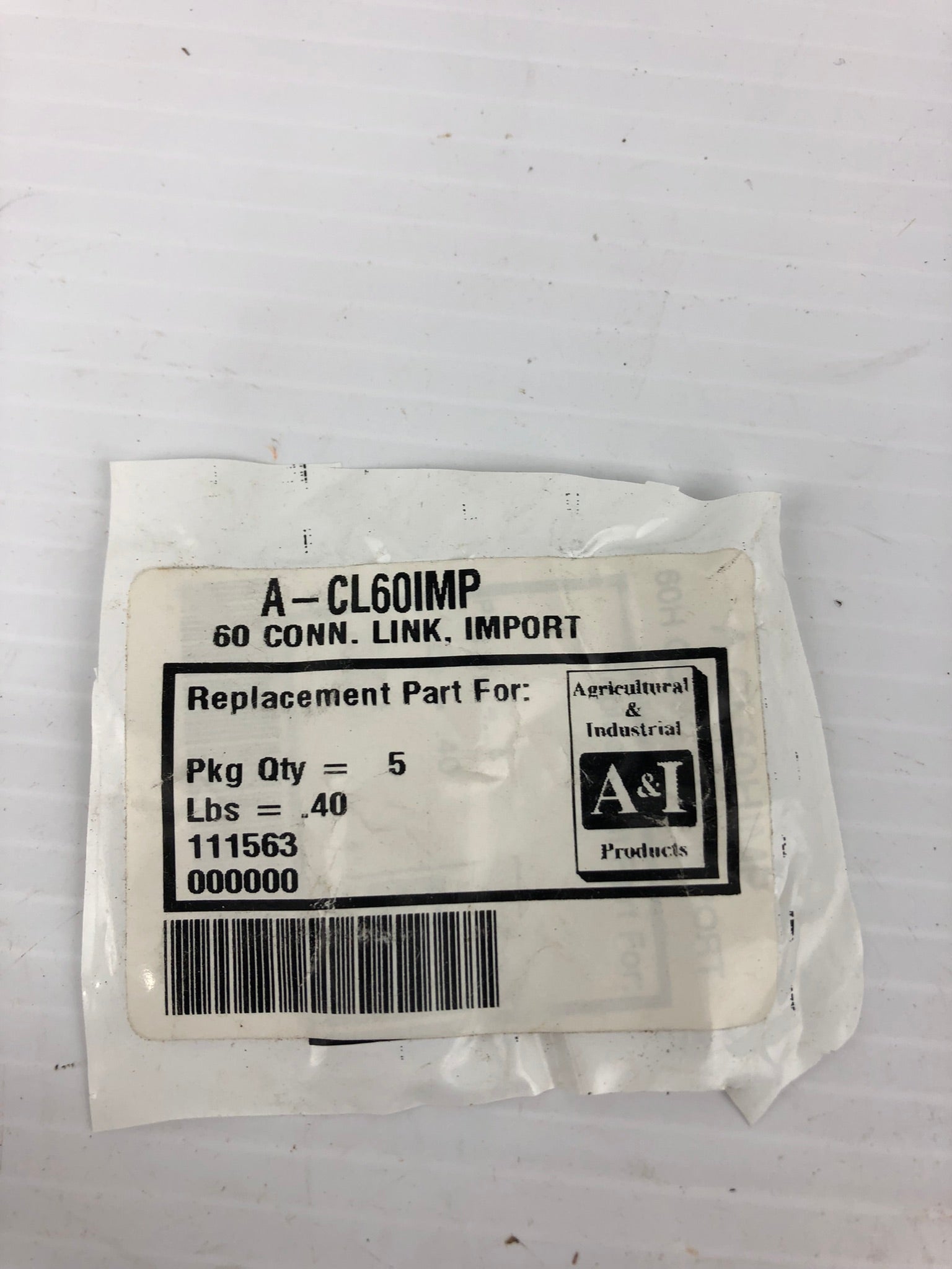 Agricultural & Industrial A-CL60IMP Connection Chain Link - Lot of 2