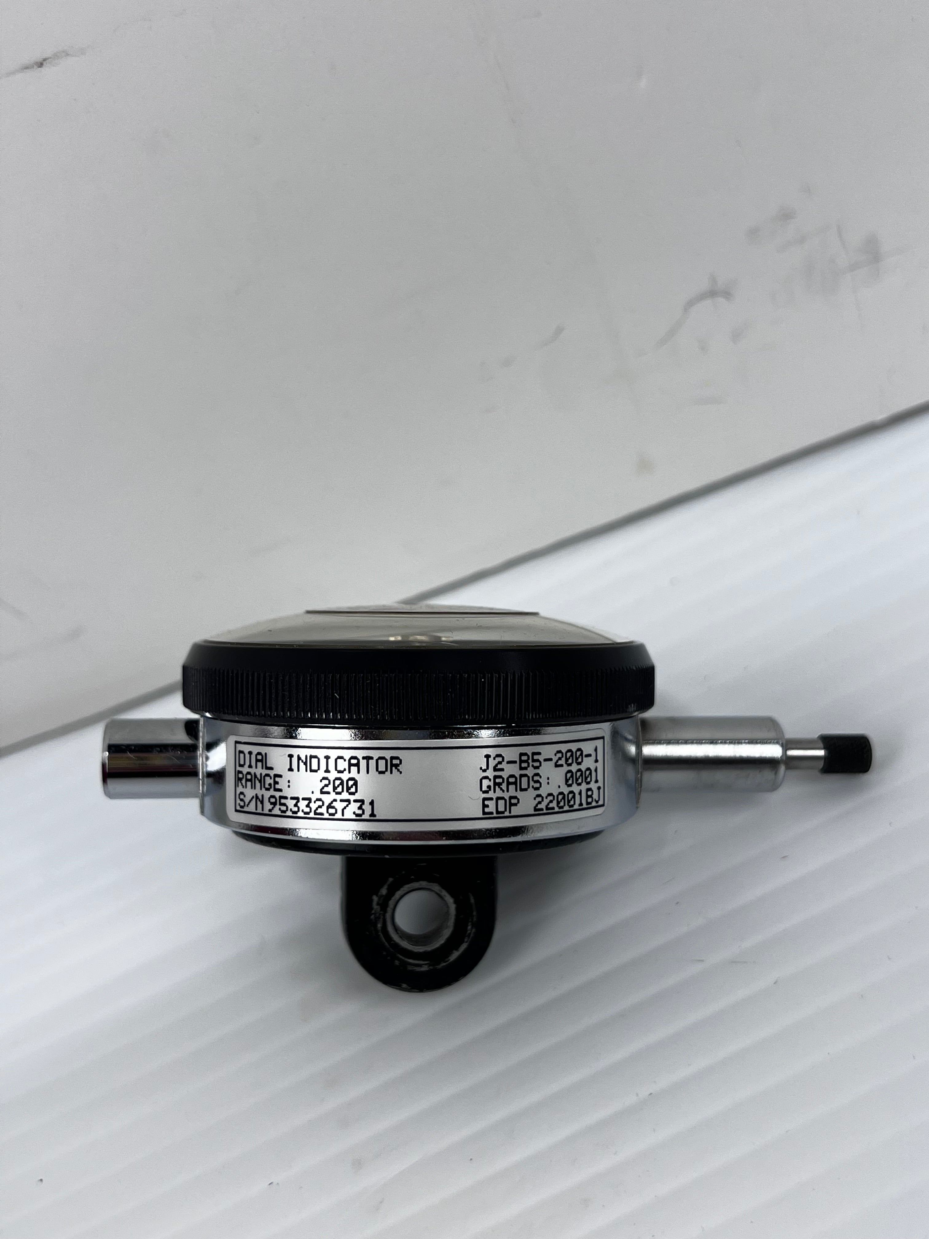 CDI J2-B5-200-1 Dial Indicator Gauge 0-5 .200 Range .0001 Grads