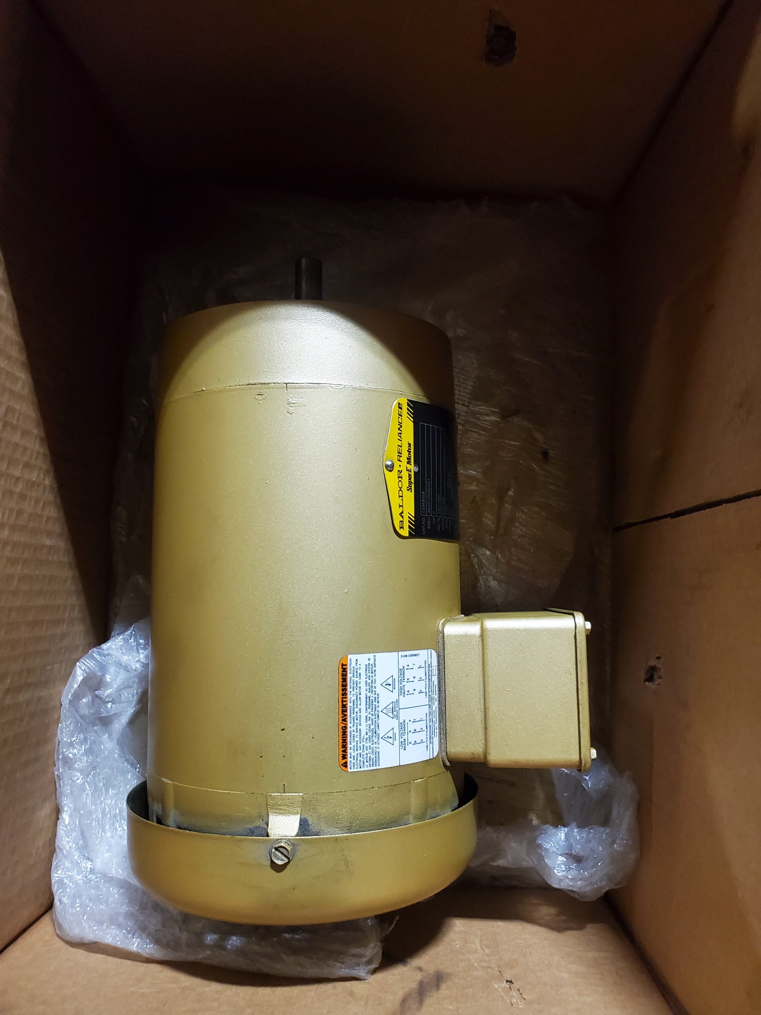 ABB Baldor Reliance CEM3558 Super-E 2HP 3PH TEFC 56C 230/460V Electric Motor