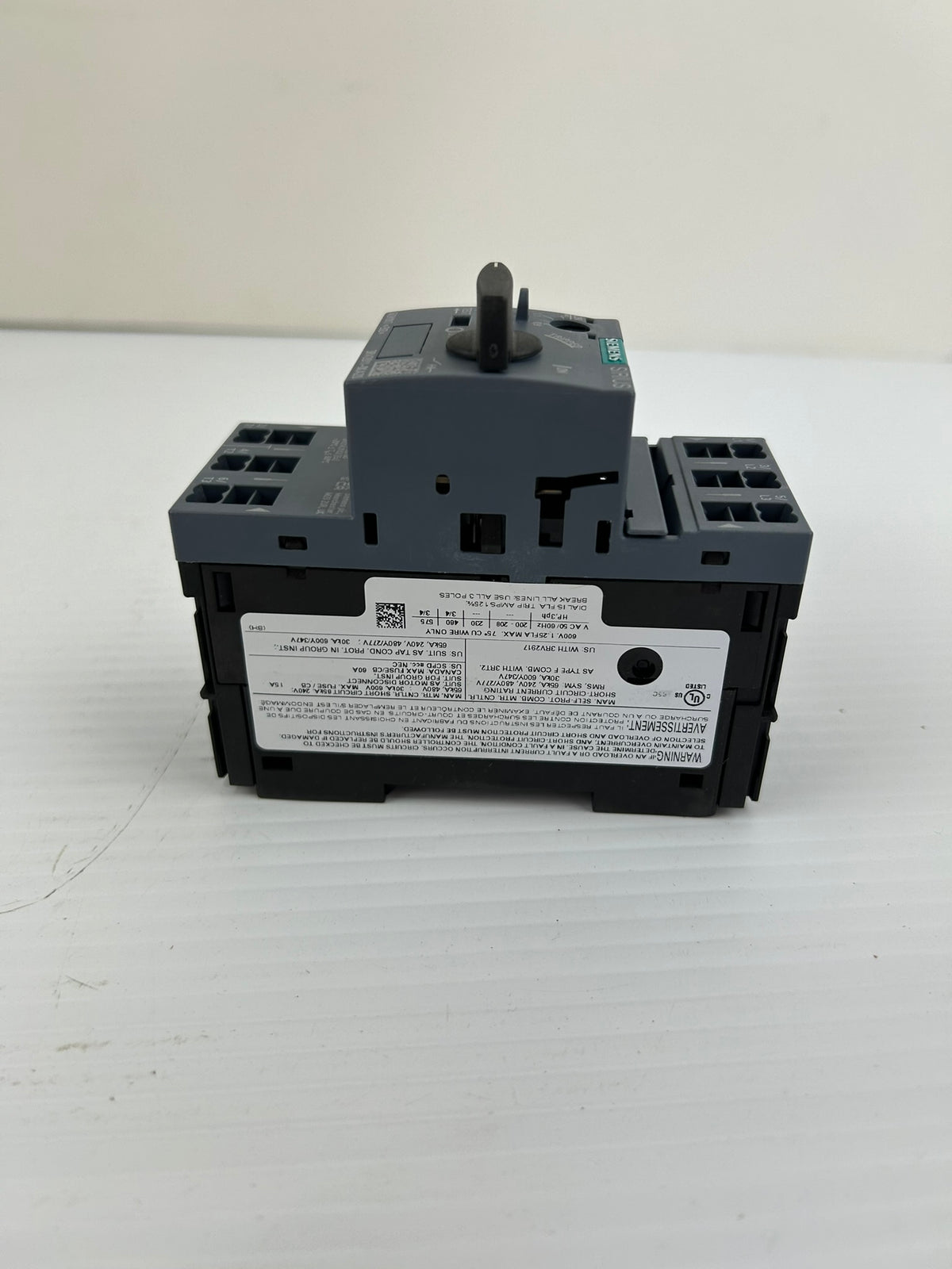 Siemens 3RV2011-0KA20 Circuit Breaker 0.9-1.25A