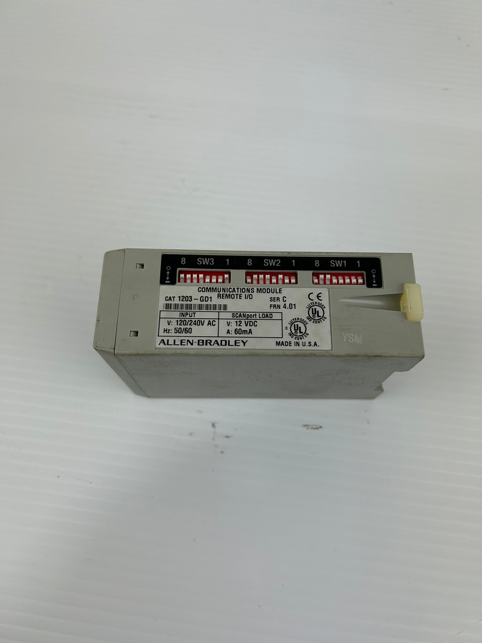 Allen-Bradley 1203-GD1 Remote I/O Communications Module Ser C 4.01 FRN