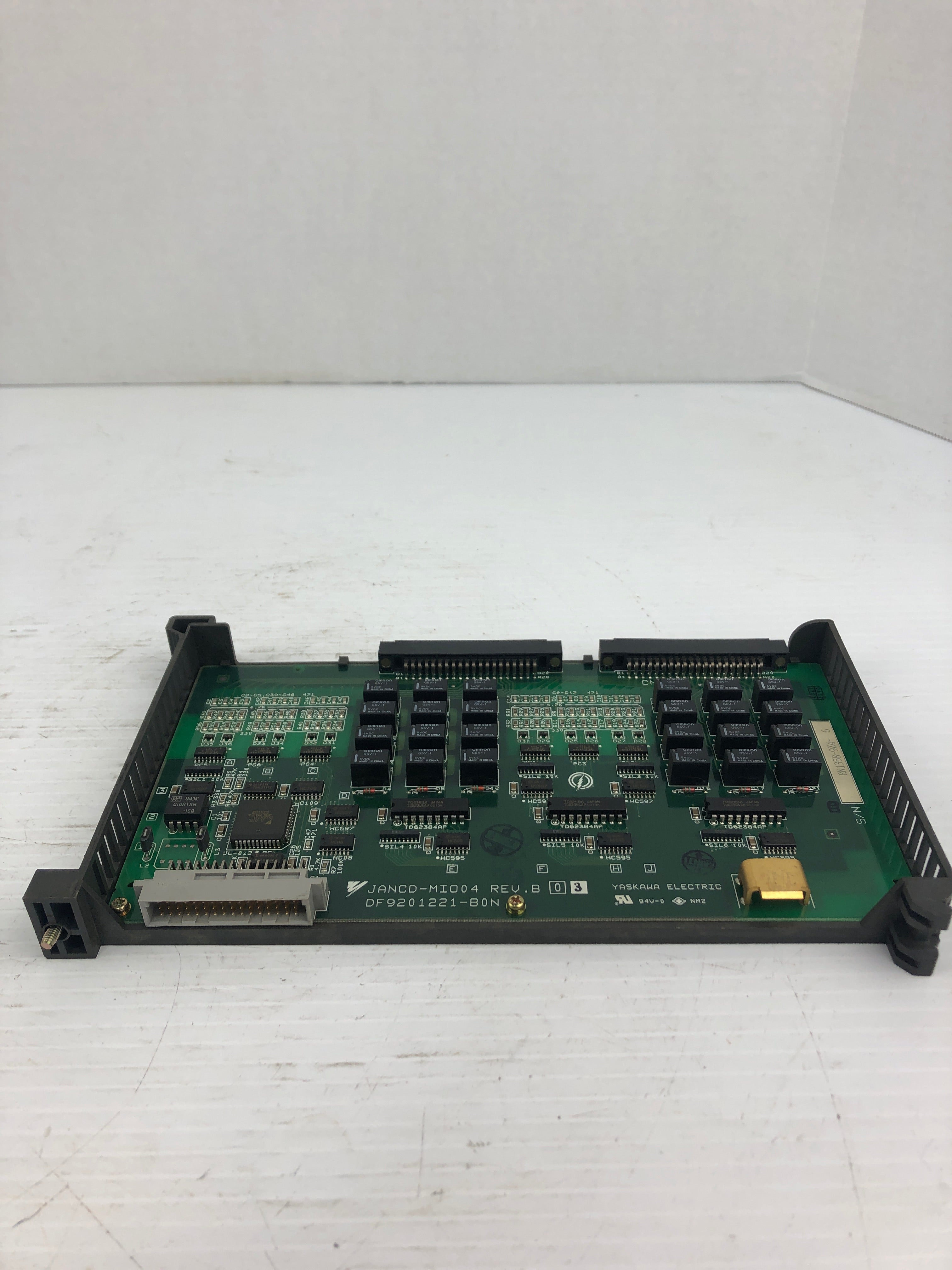 Yaskawa Electric JANCD-MIO04 Circuit Board DF9201221-B0N Rev. B