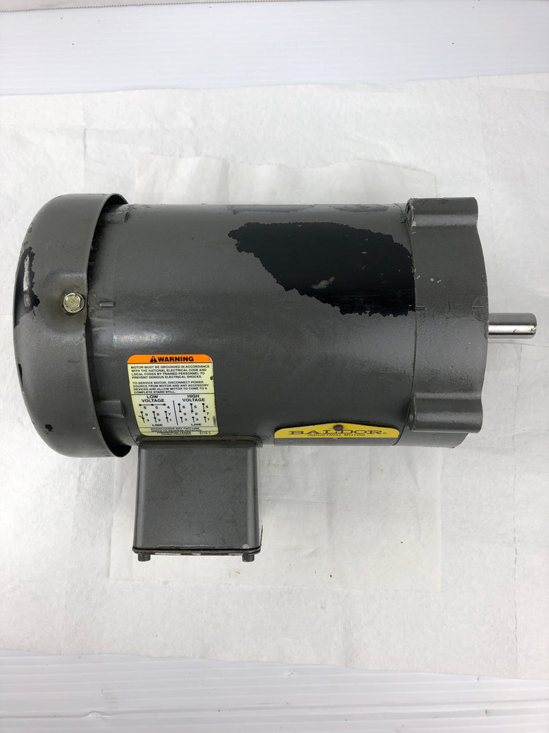 Baldor VM3541 Industrial Motor 3/4HP 3450 RPM 56C 3PH