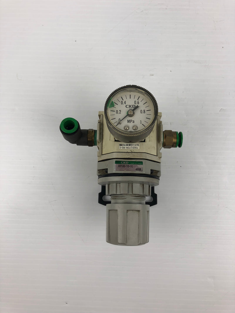 CKD R3100-10-TC Regulator 0-1 MPa 1" Left Fitting