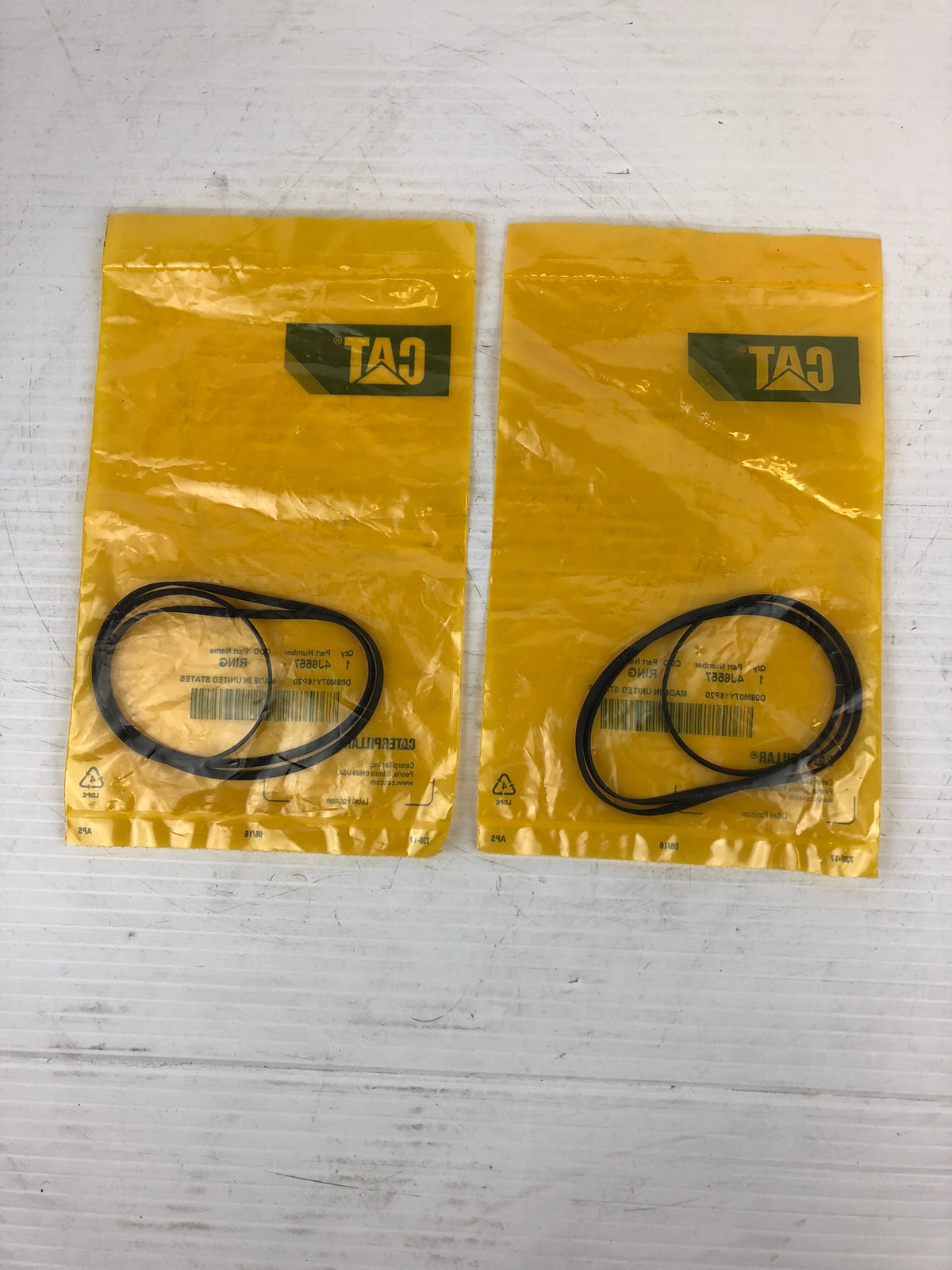 CAT 4J-6557 Ring Caterpillar 4J6557 - Lot of 2