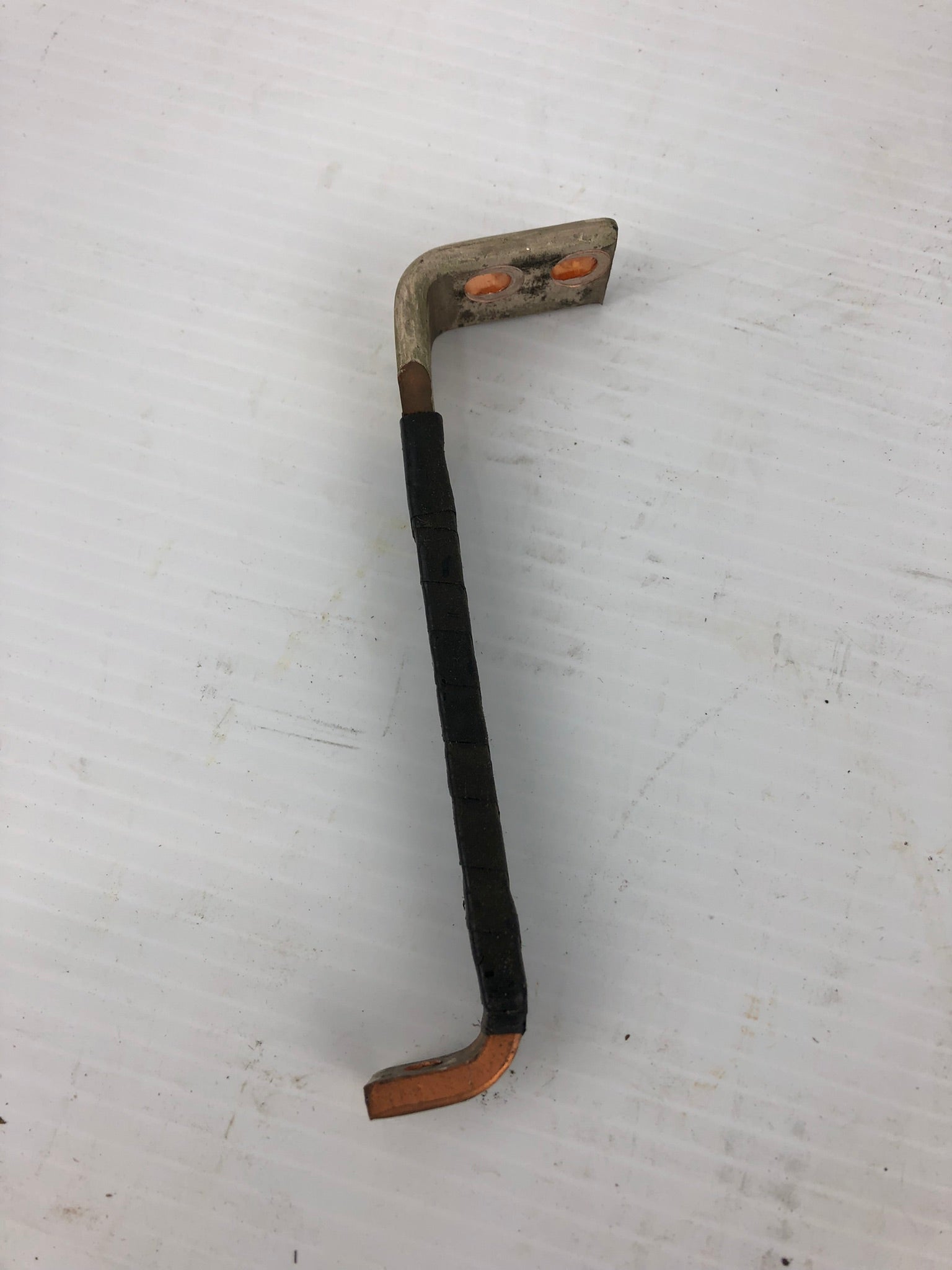 Metal Copper Coated Busbar Connector Jumper Bar 6-1/2" Length x 1/4" Thick