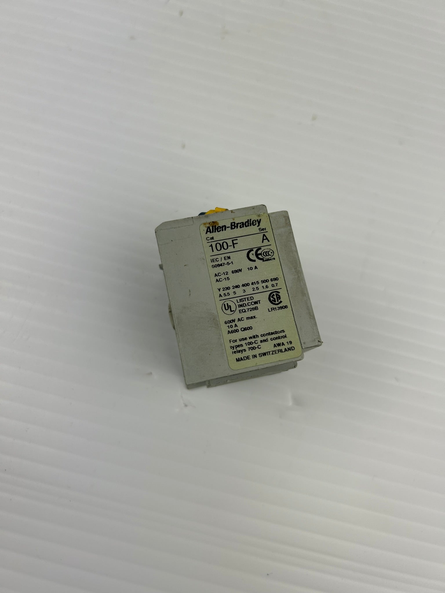 Allen-Bradley 100-F Contact Block Series A