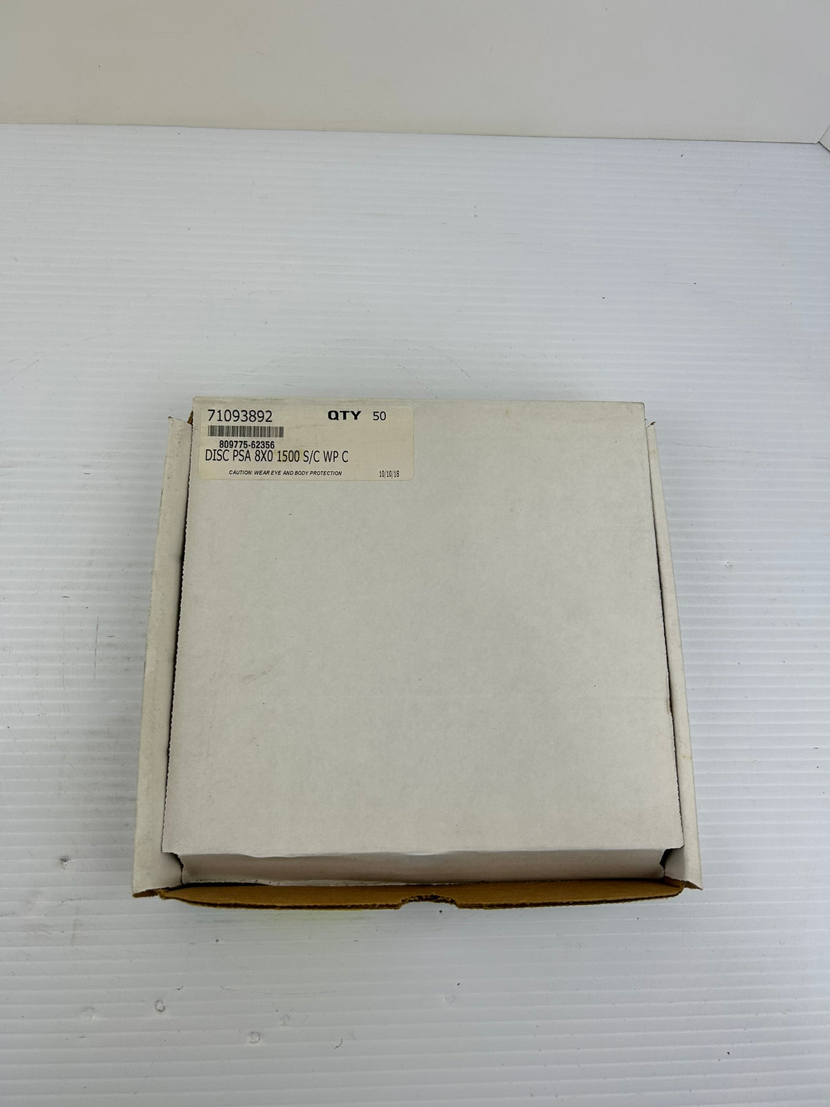 1500 Grit 8" PSA Silicon Carbide Wet/Dry Abrasive Discs - 50 Count