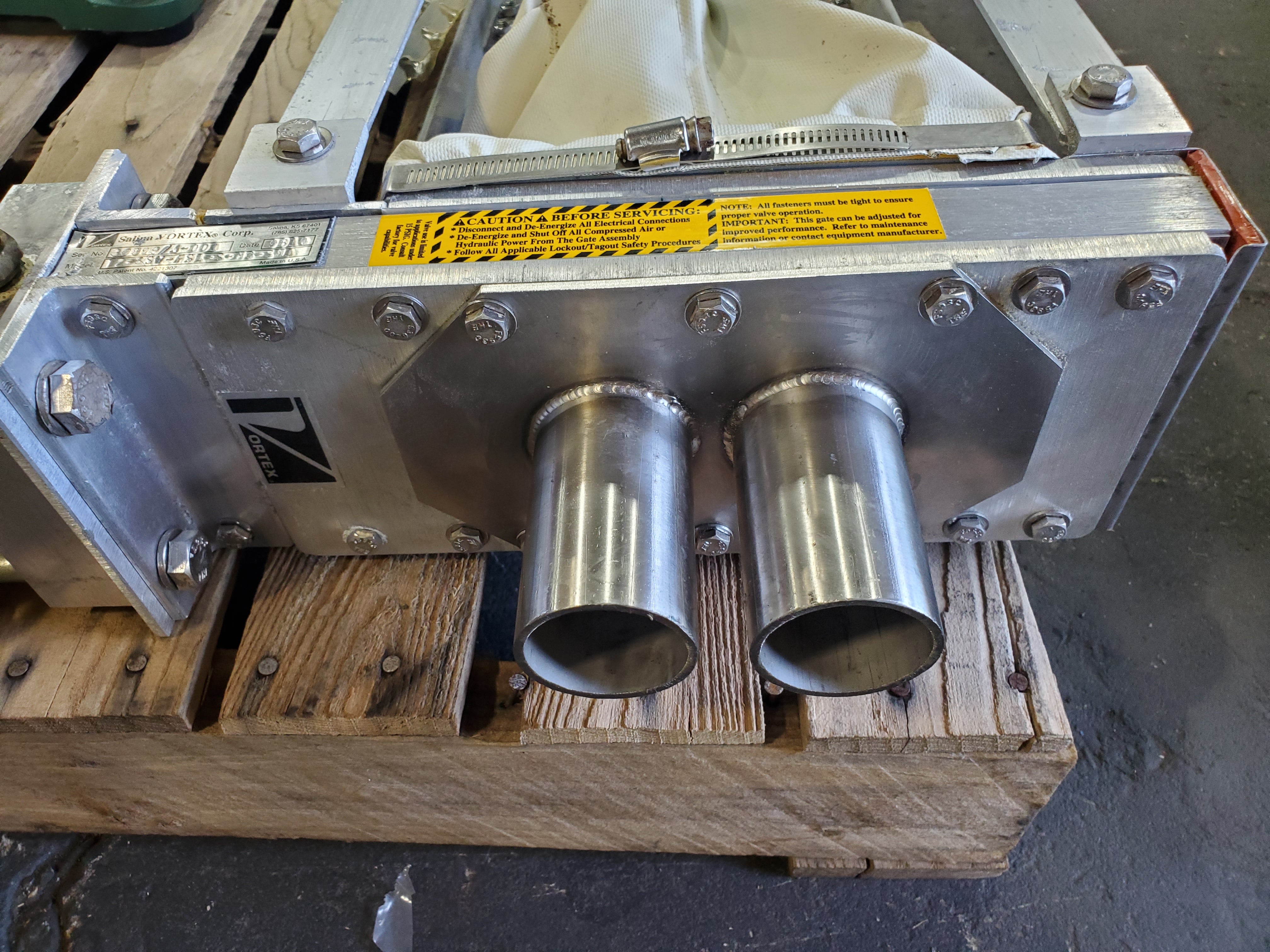 Salina Vortex T2-SSY-ES1-S-MG-SM1 Diverter Valve