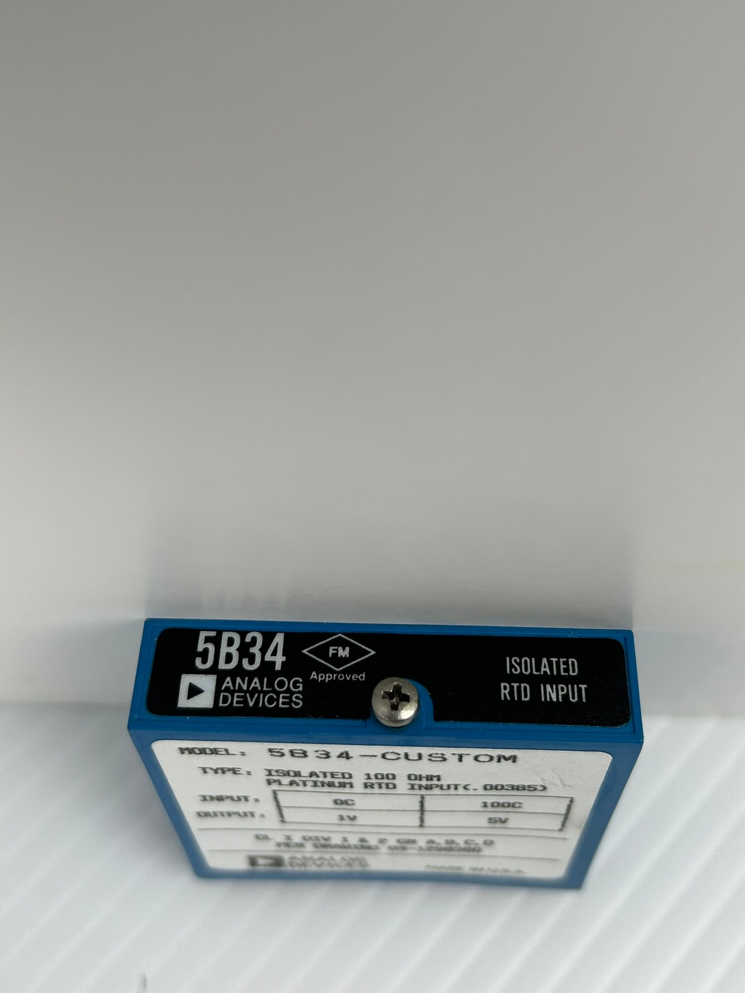 Analog Devices 5B34-CUSTOM Isolated RTD Input Module 5V