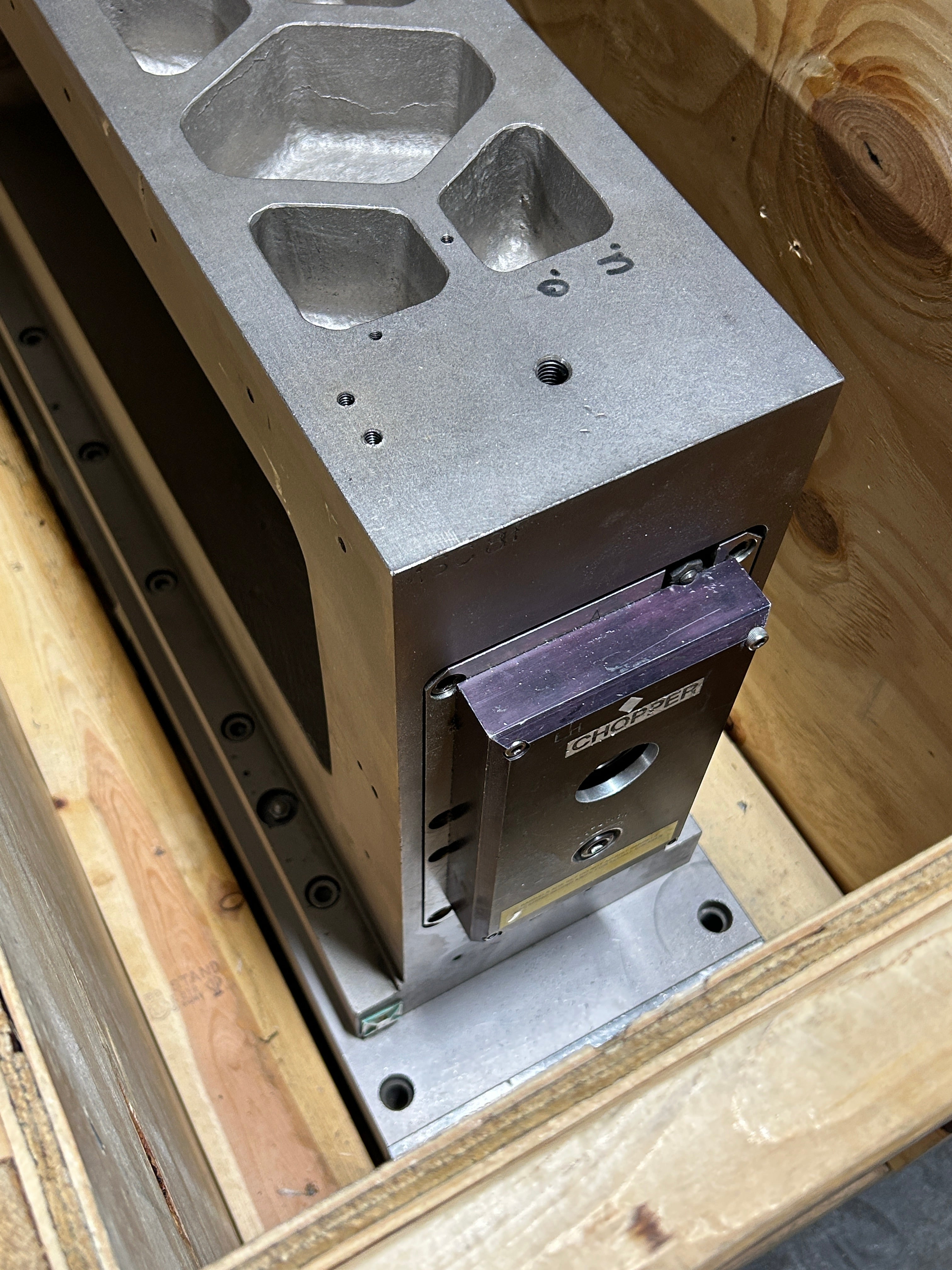Helical Chop Head Left Hand Chopper with Ormec MAC-C560H/K1A Servo Motor