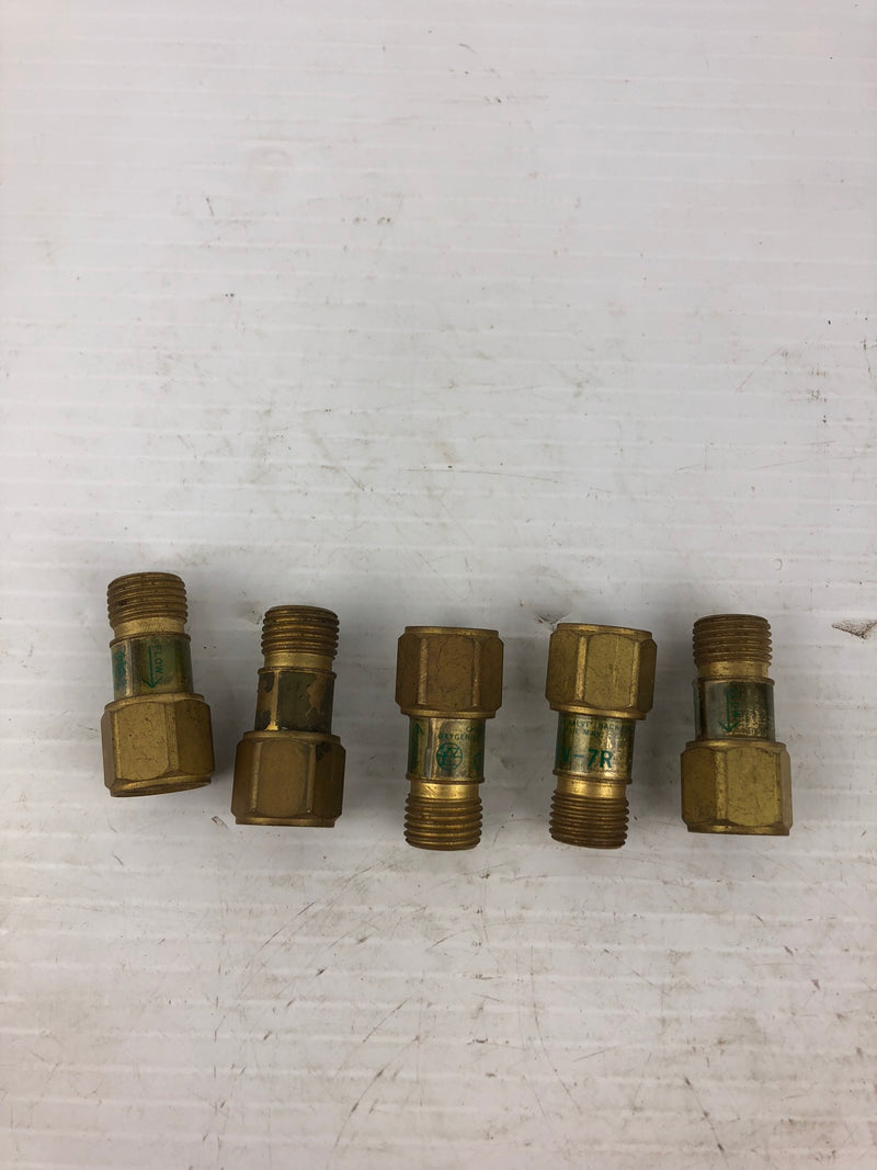 Western Enterprises CV-7R Check Valve - Lot of 5