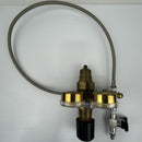 Airco Gas Regulator 412-1301 Assembly 400 Series with 2 Gauges and Hose