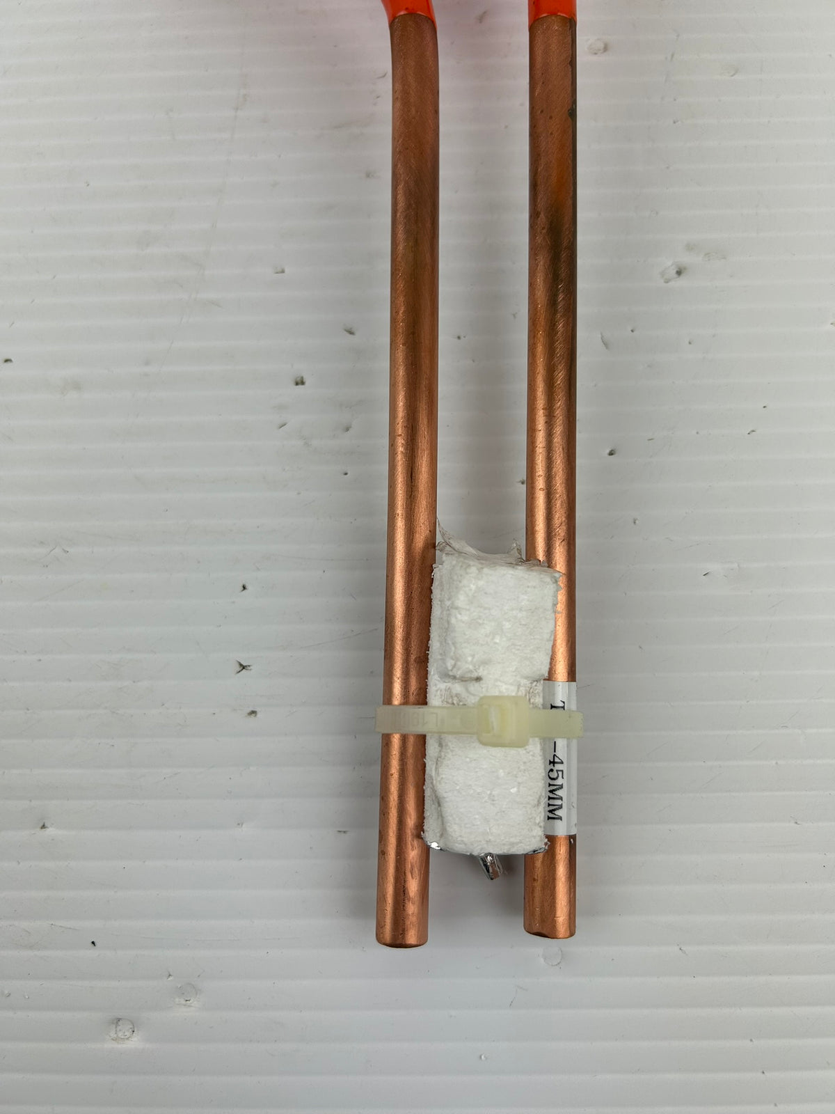 High Frequency Copper Tube Induction Heating Coil for Welding TT1-45MM Orange