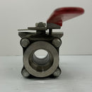 Worcester Controls 2 4466TSWO R2 Ball Valve TFE Seat 1000 CWP 400°F Max Temp