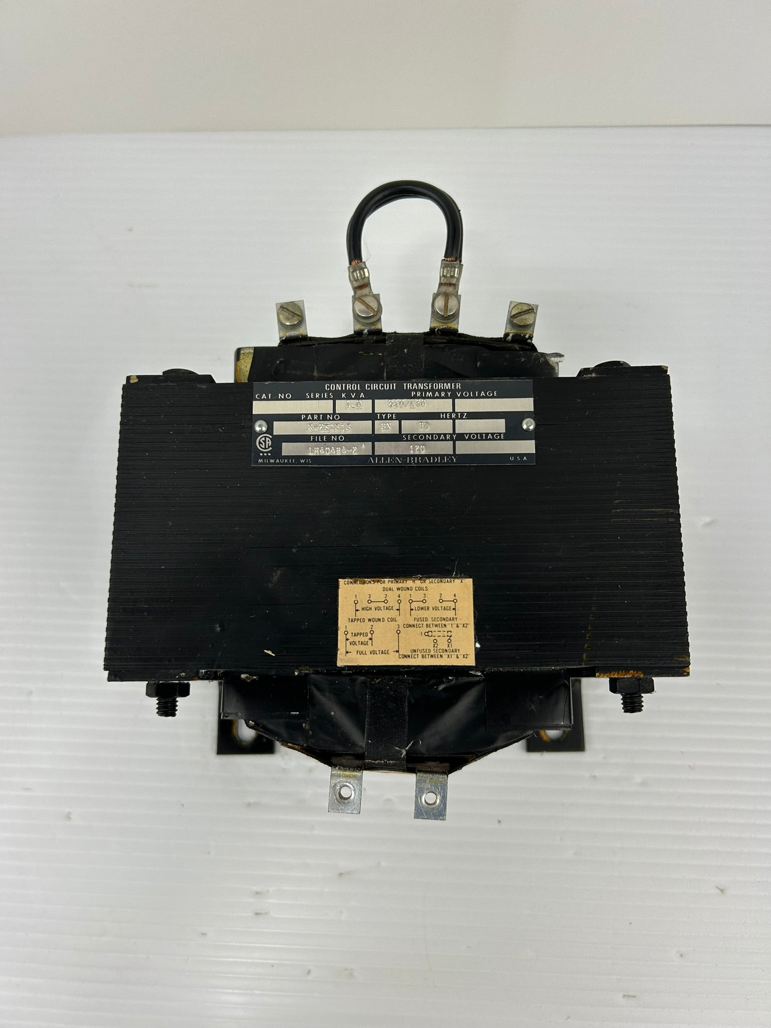 Allen Bradley X-231515 Control Circuit Relay Transformer 1.0kVA 240/480 Volts