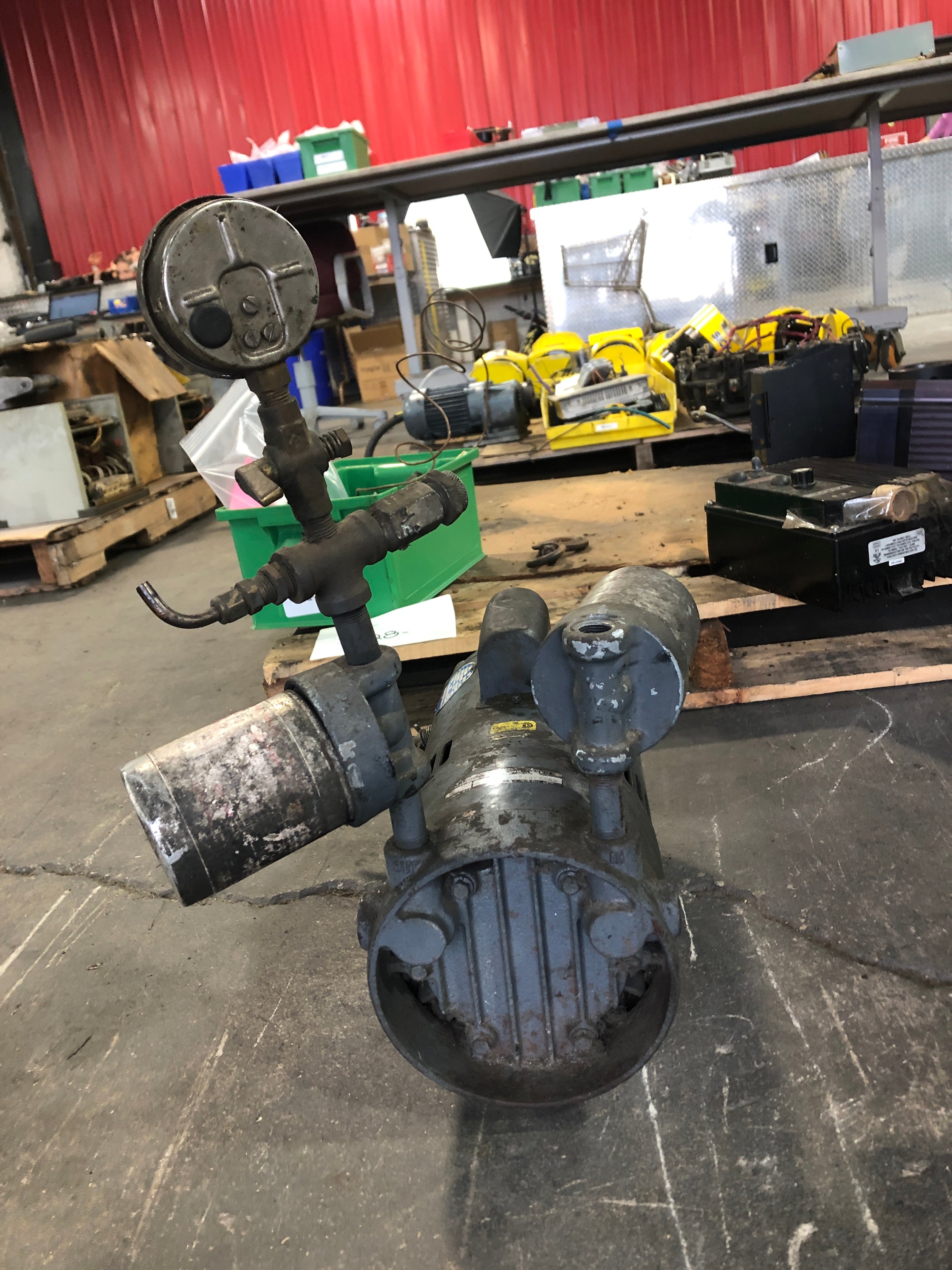 Doerr PR69827F E783 Motor 1/2HP 1PH J56Z Frame Type K with Pump 0822-P120-0271X