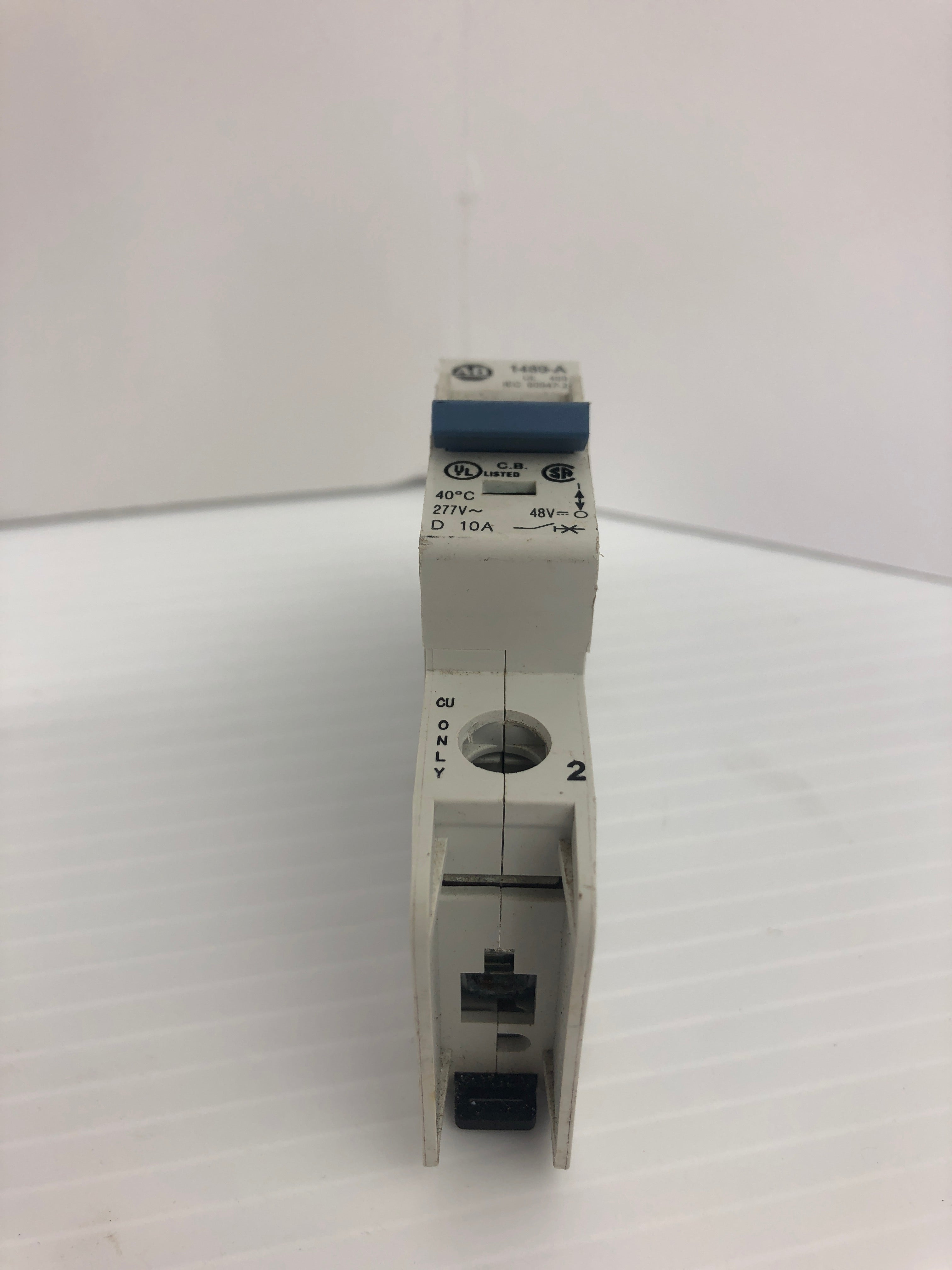 Allen-Bradley 1489-A1D100 Circuit Breaker Ser. A 10A 1P - Lot of 5