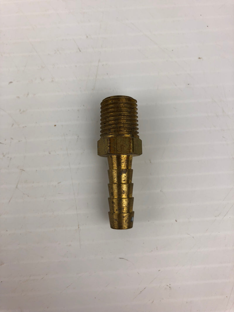 Brass Hose Barb Fitting 1-3/4" Length