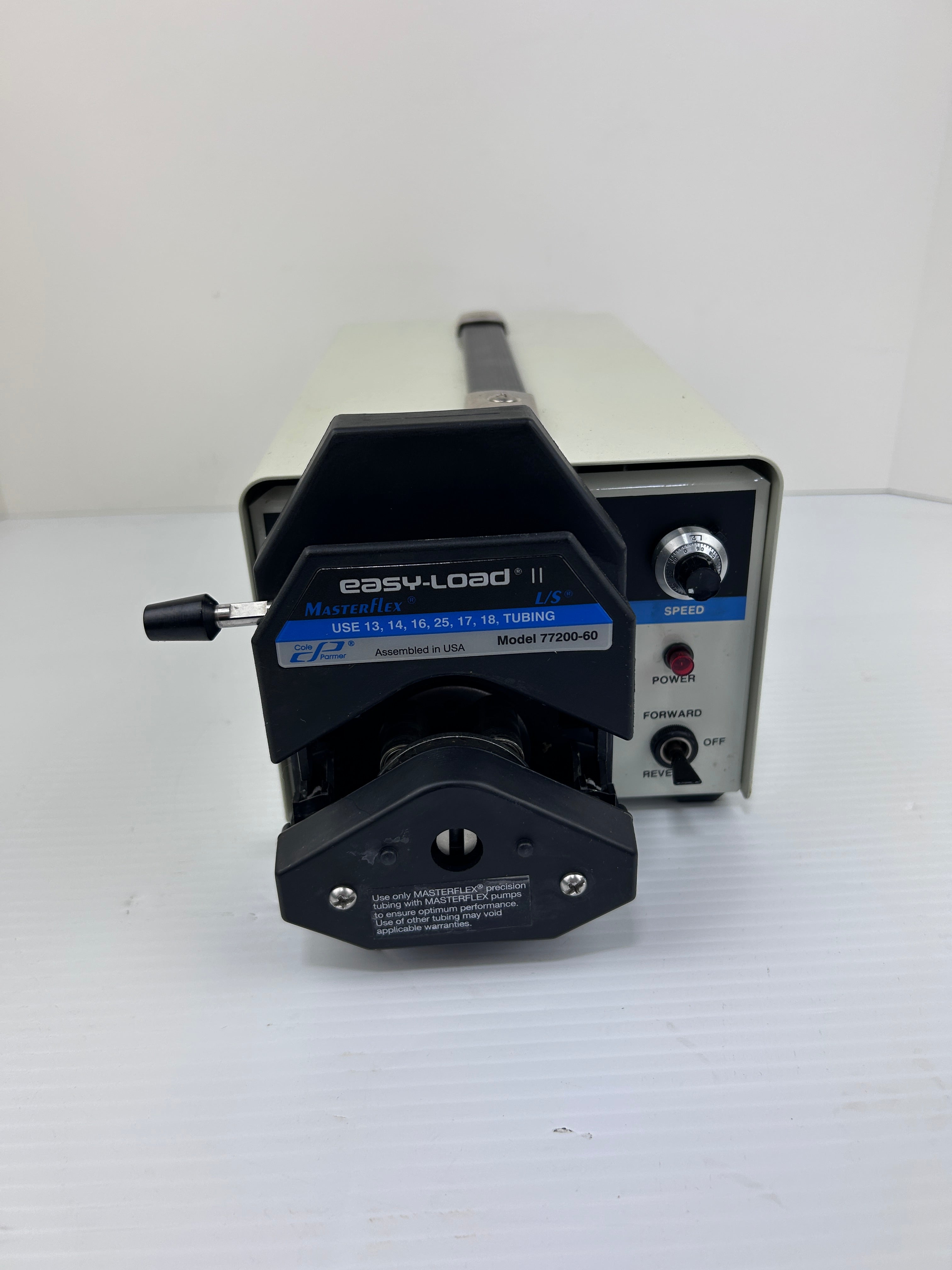 Cole-Parmer 7520-25 Masterflex Peristaltic Pump Drive Easy-Load II L/S Pump Head