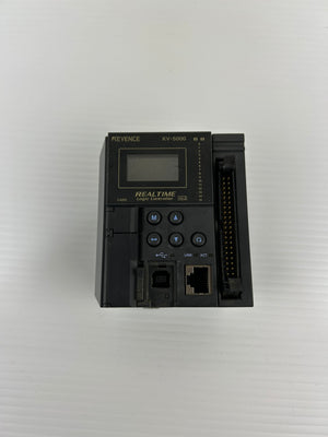Keyence KV-5000 Ver. 2 CPU Module Realtime Logic Controller PLC Ethernet USB