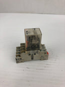 Eaton D2PR4T1 Relay with Base Socket D2PA6 Series B1