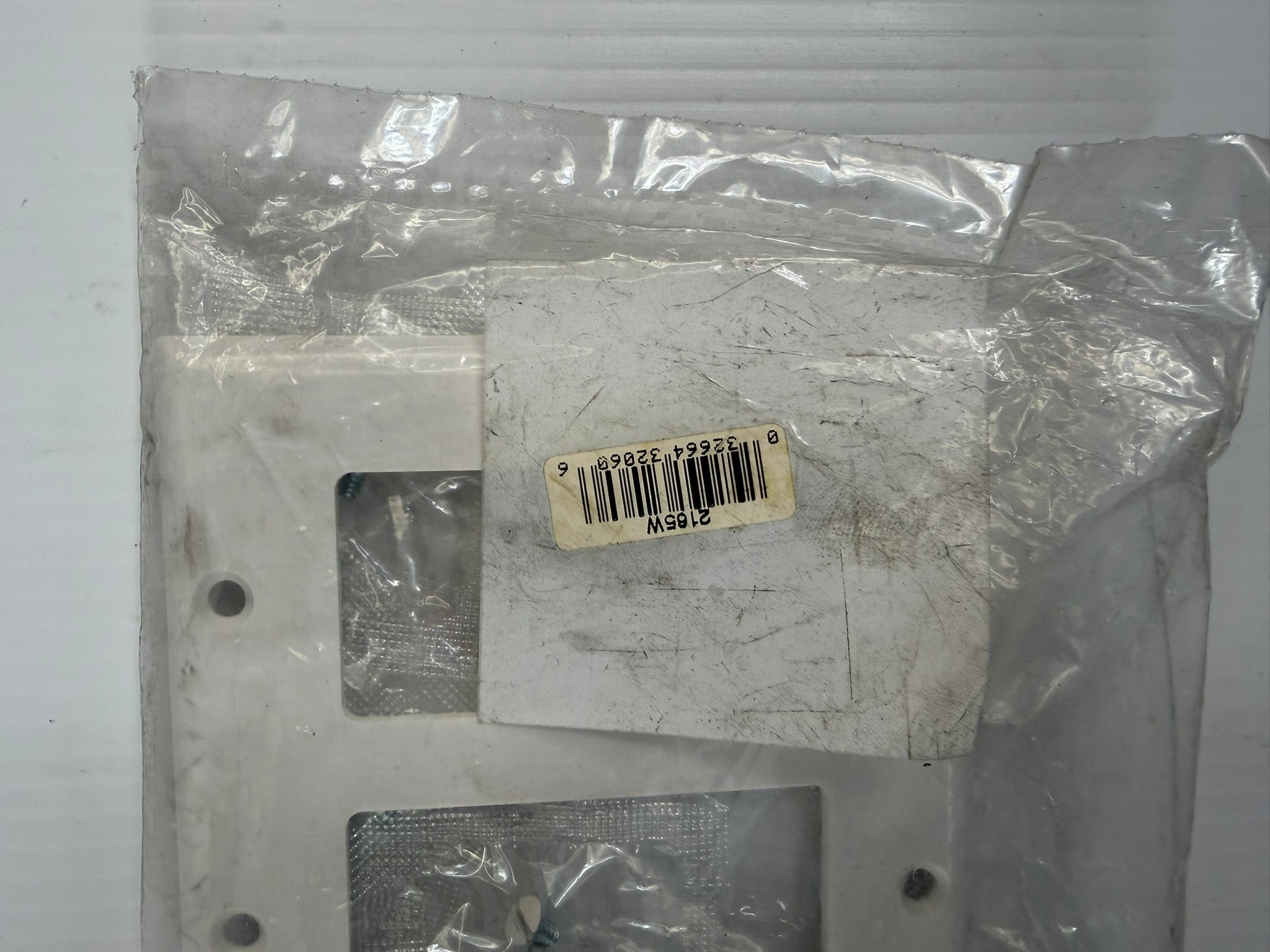 Cooper Wiring 5-Gang Toggle Switch Plate 2165W White Lot of 3