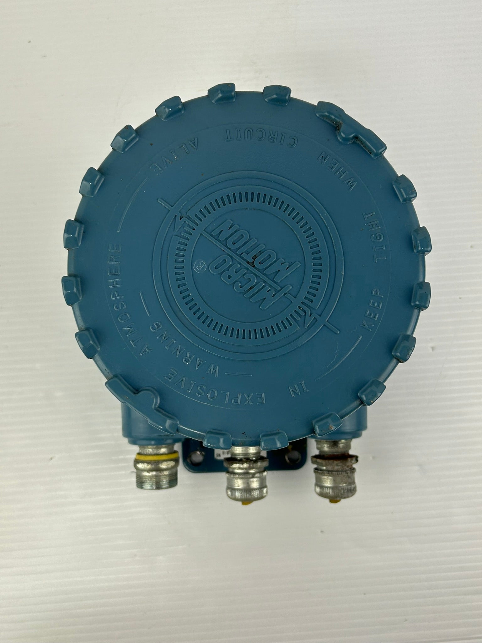 Micro Motion RFT9739E4SUJ Elite Remote Flow Transmitter with Fittings