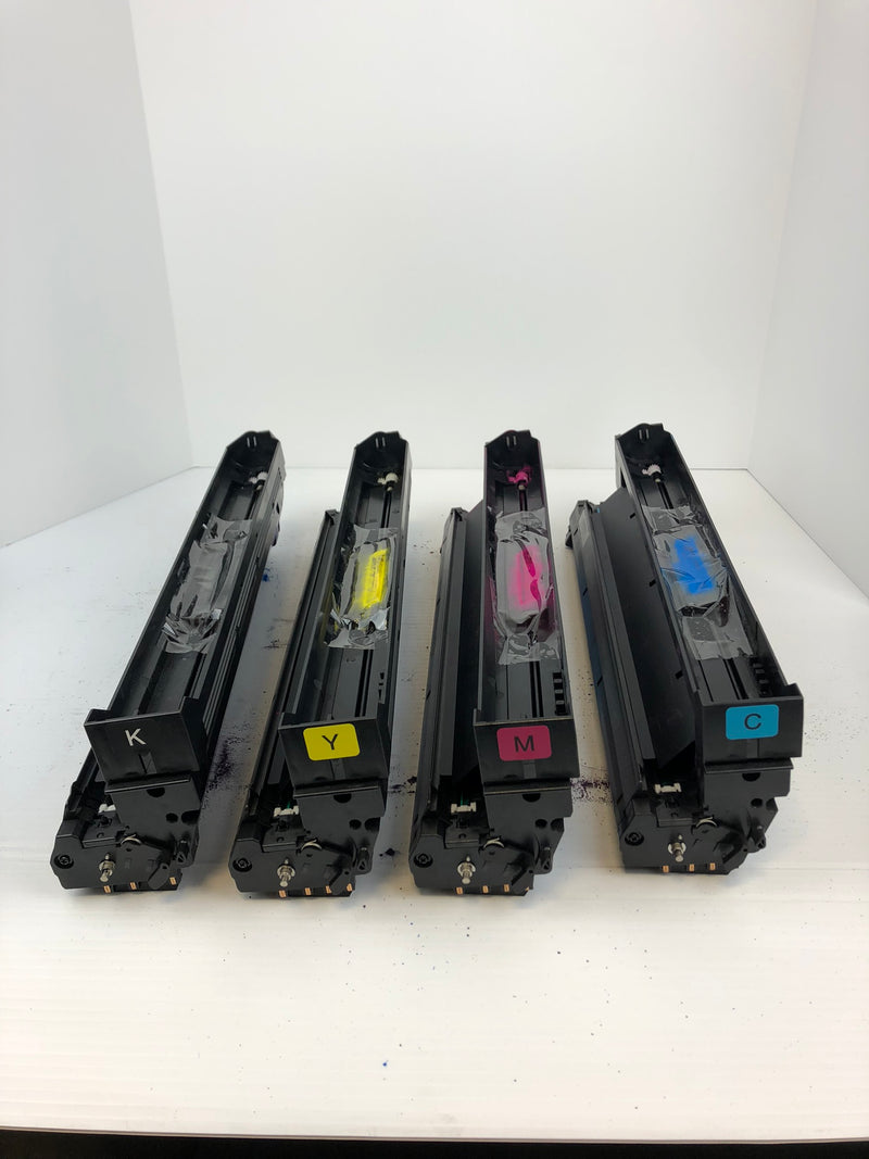 OKI Printer Ink Toner Cartridge Blue - Magenta - Yellow - Black - Empty/Recycled