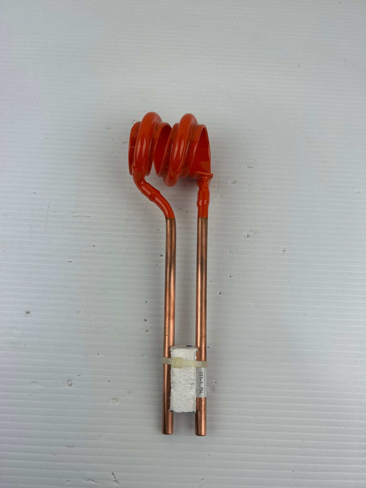 High Frequency Copper Tube Induction Heating Coil for Welding TT1-1.75L Orange