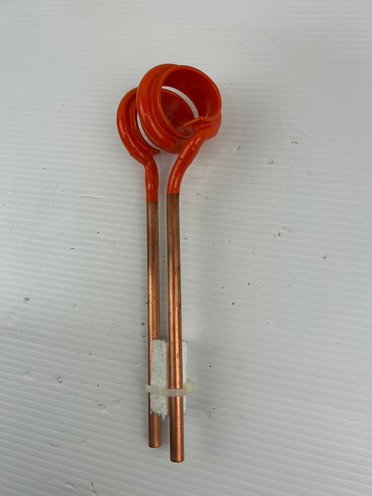 High Frequency Copper Tube Induction Heating Coil for Welding TT1-1.50L Orange